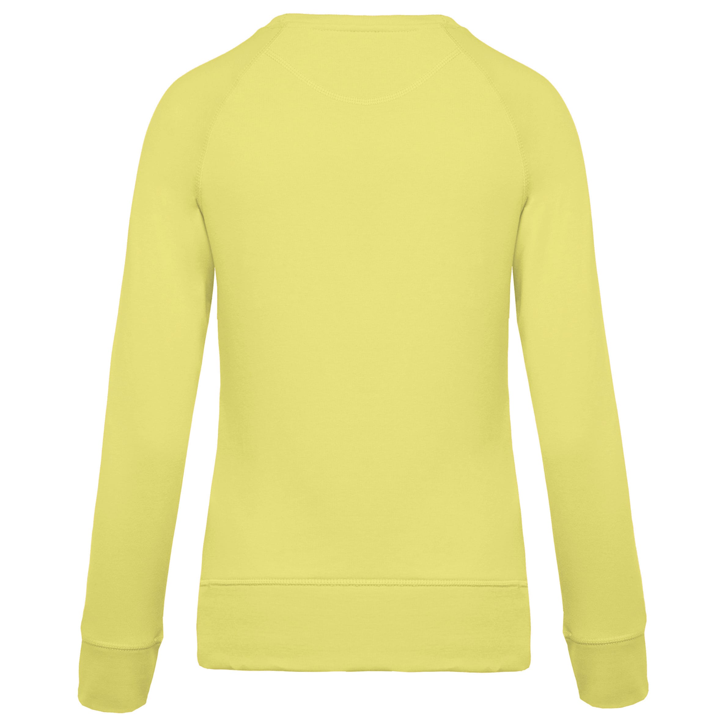 Damessweater BIO ronde hals raglanmouwen