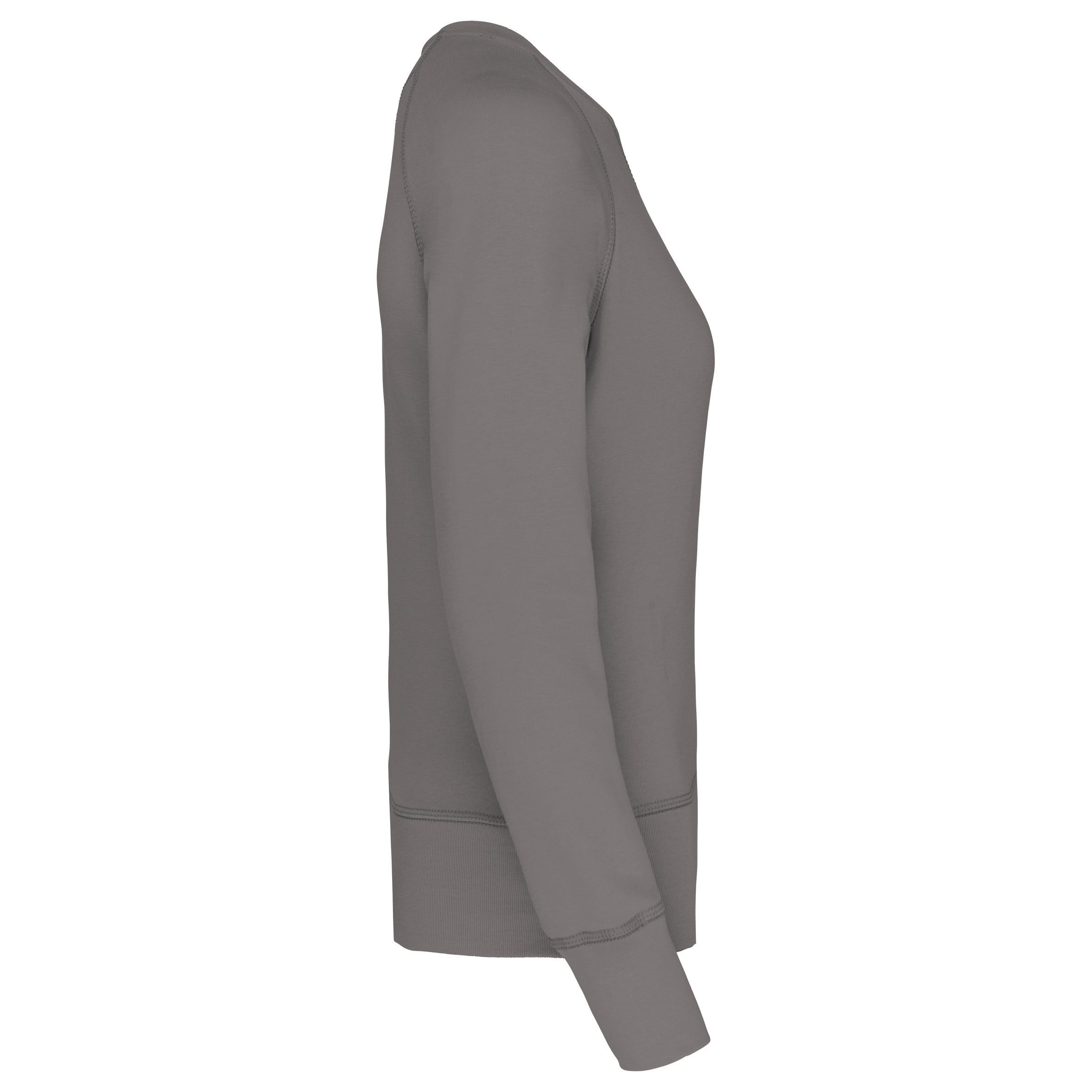 Damessweater BIO ronde hals raglanmouwen