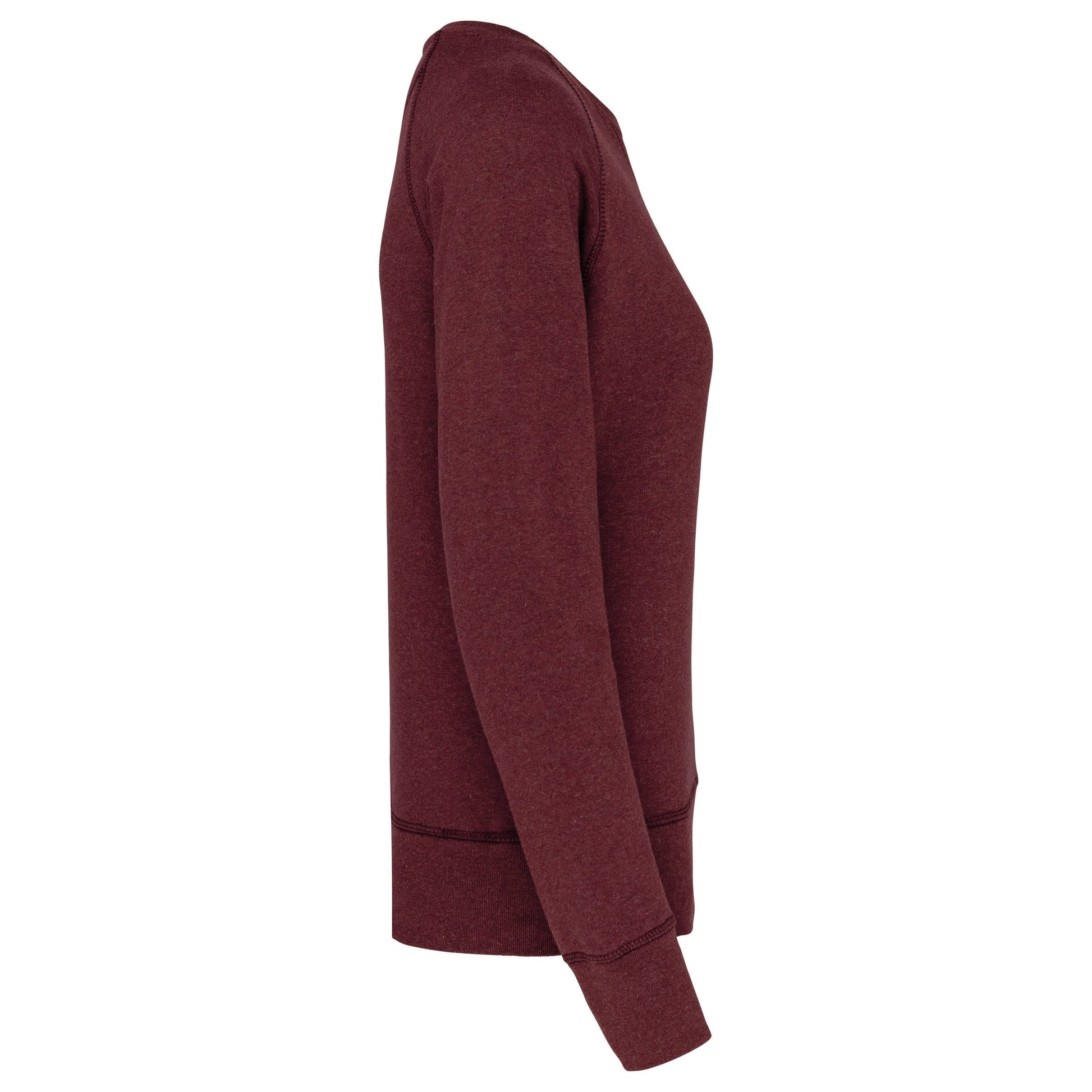Damessweater BIO ronde hals raglanmouwen