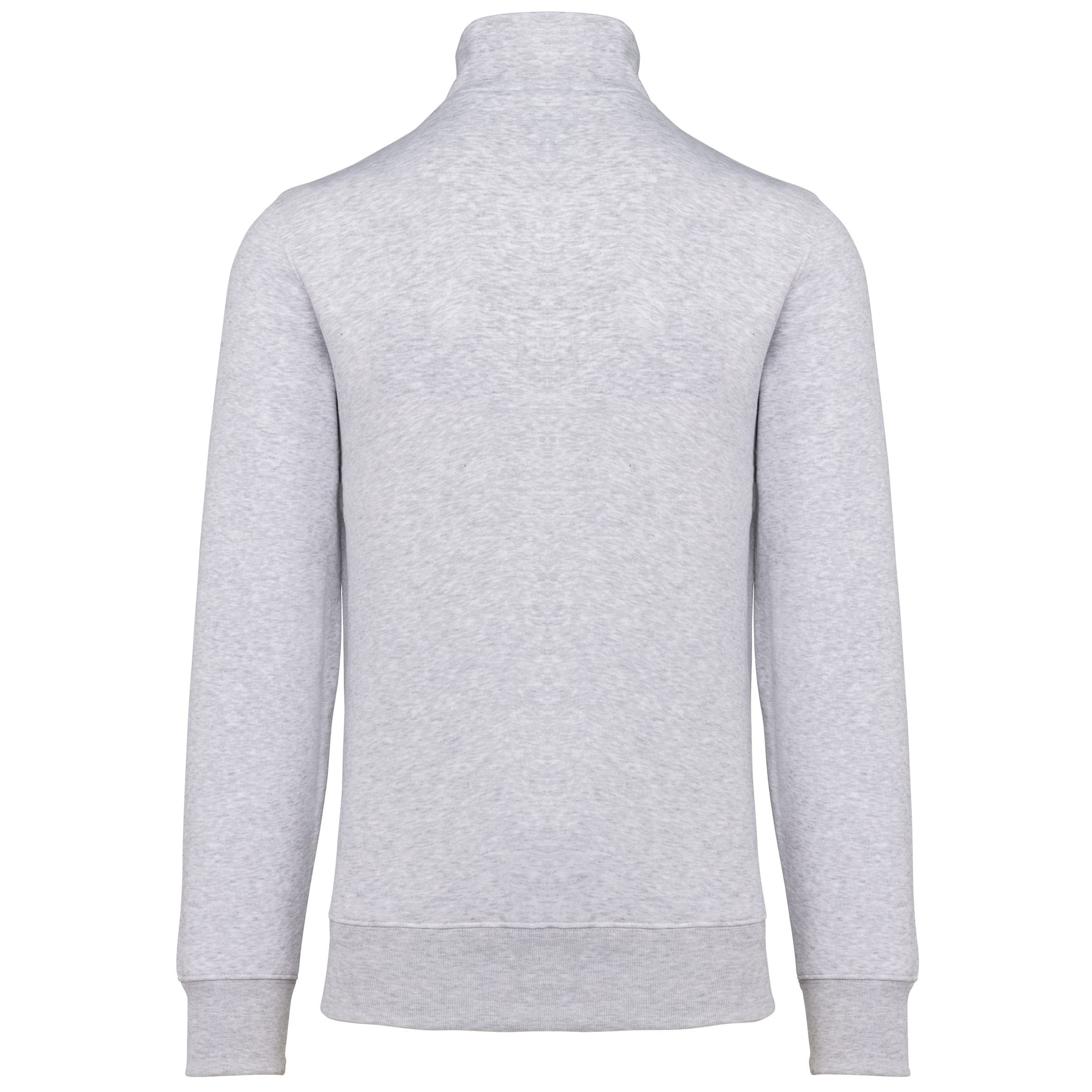 Sweater met ritskraag