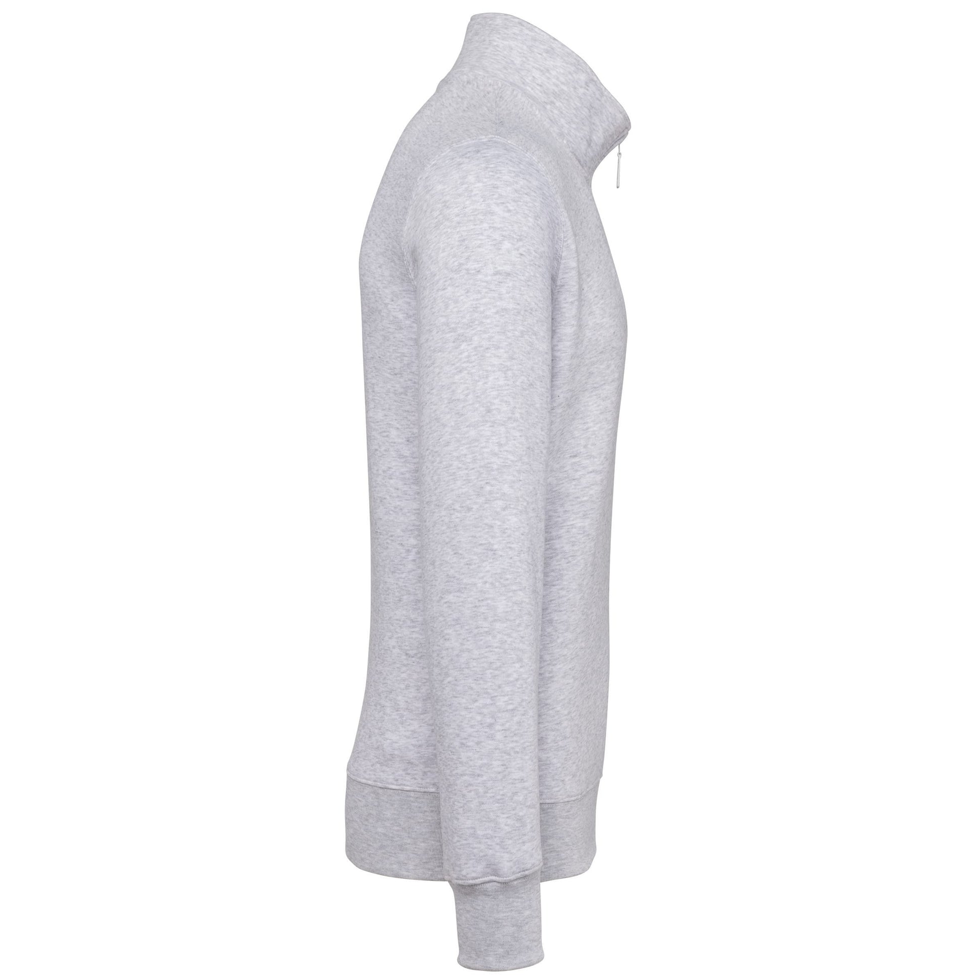 Sweater met ritskraag