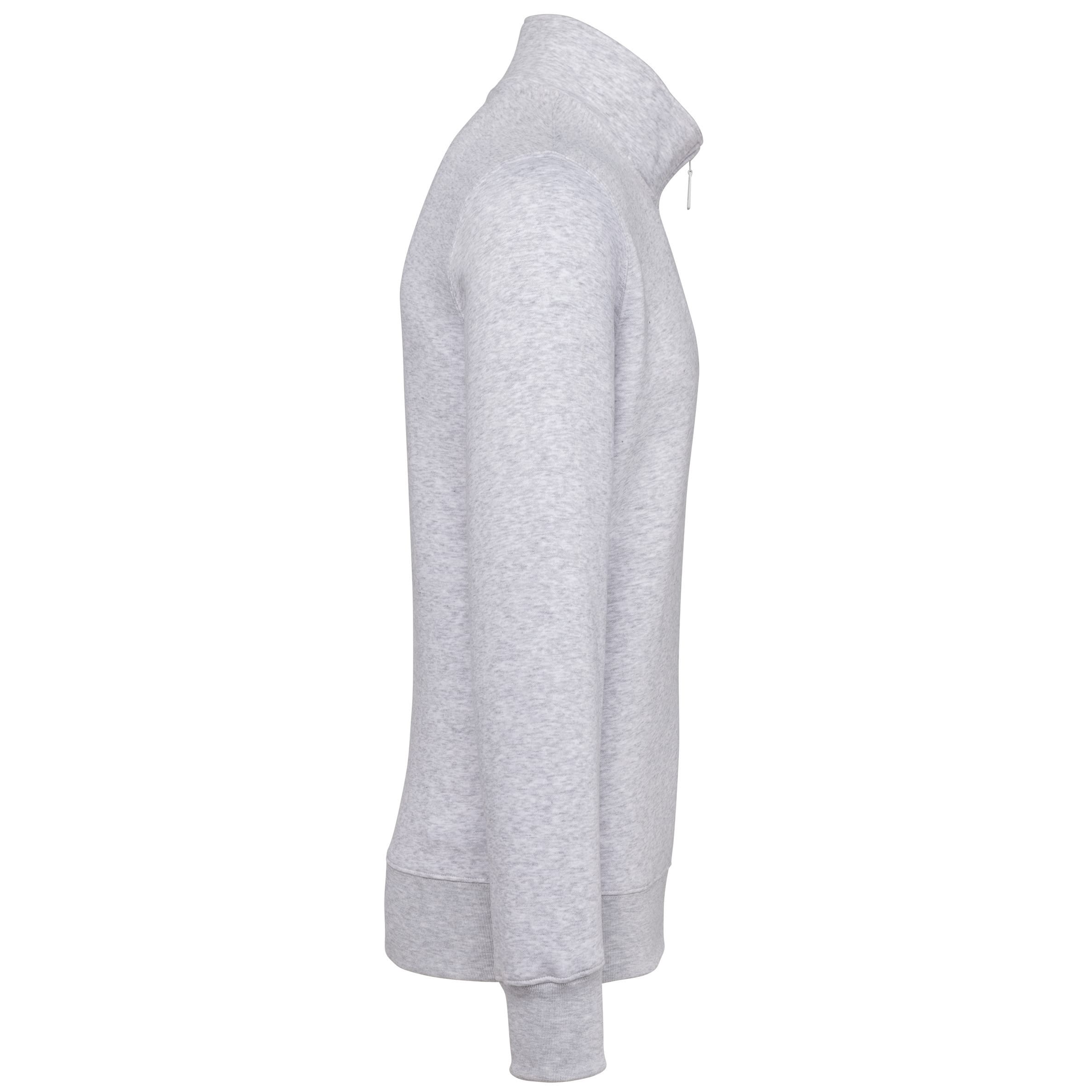 Sweater met ritskraag