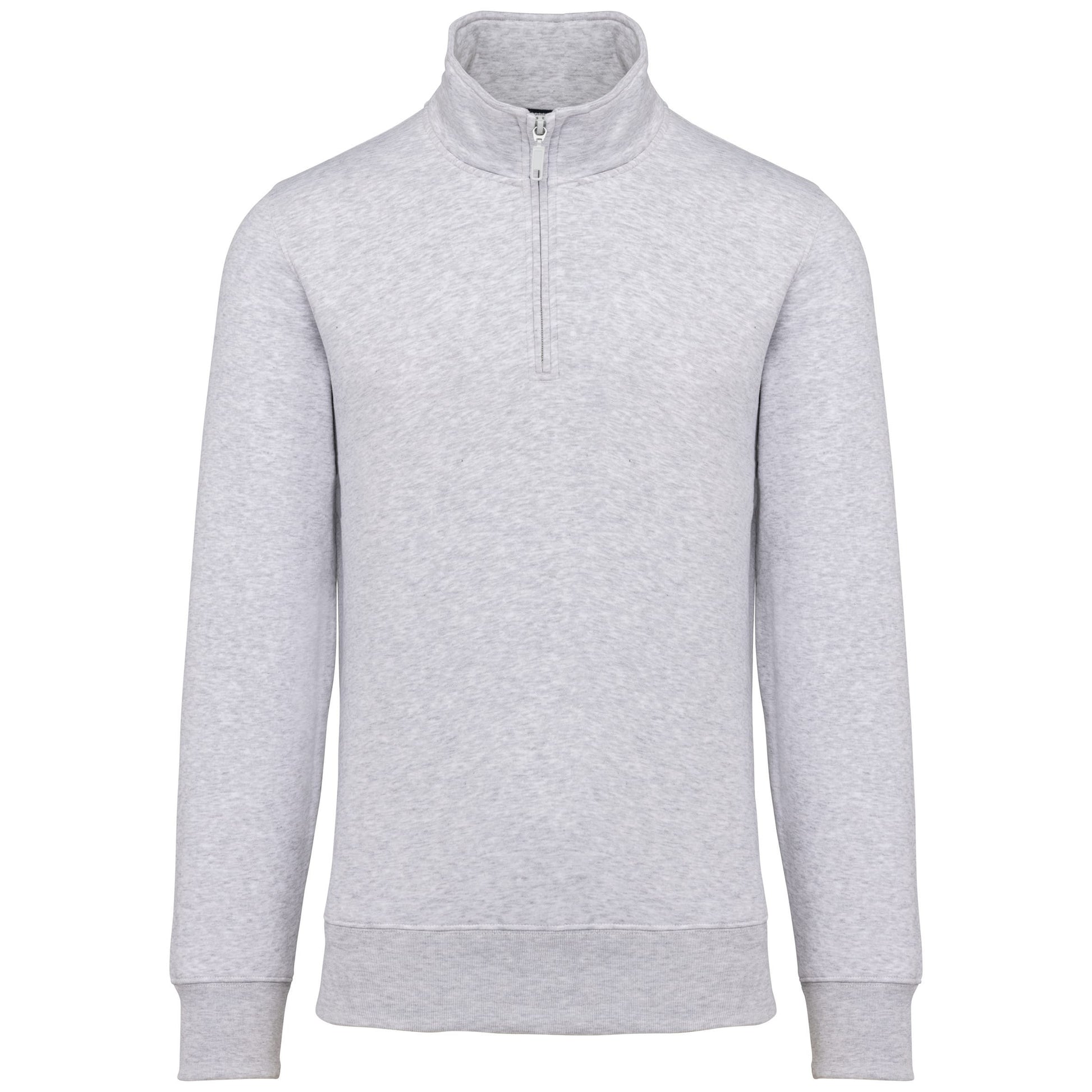 Sweater met ritskraag