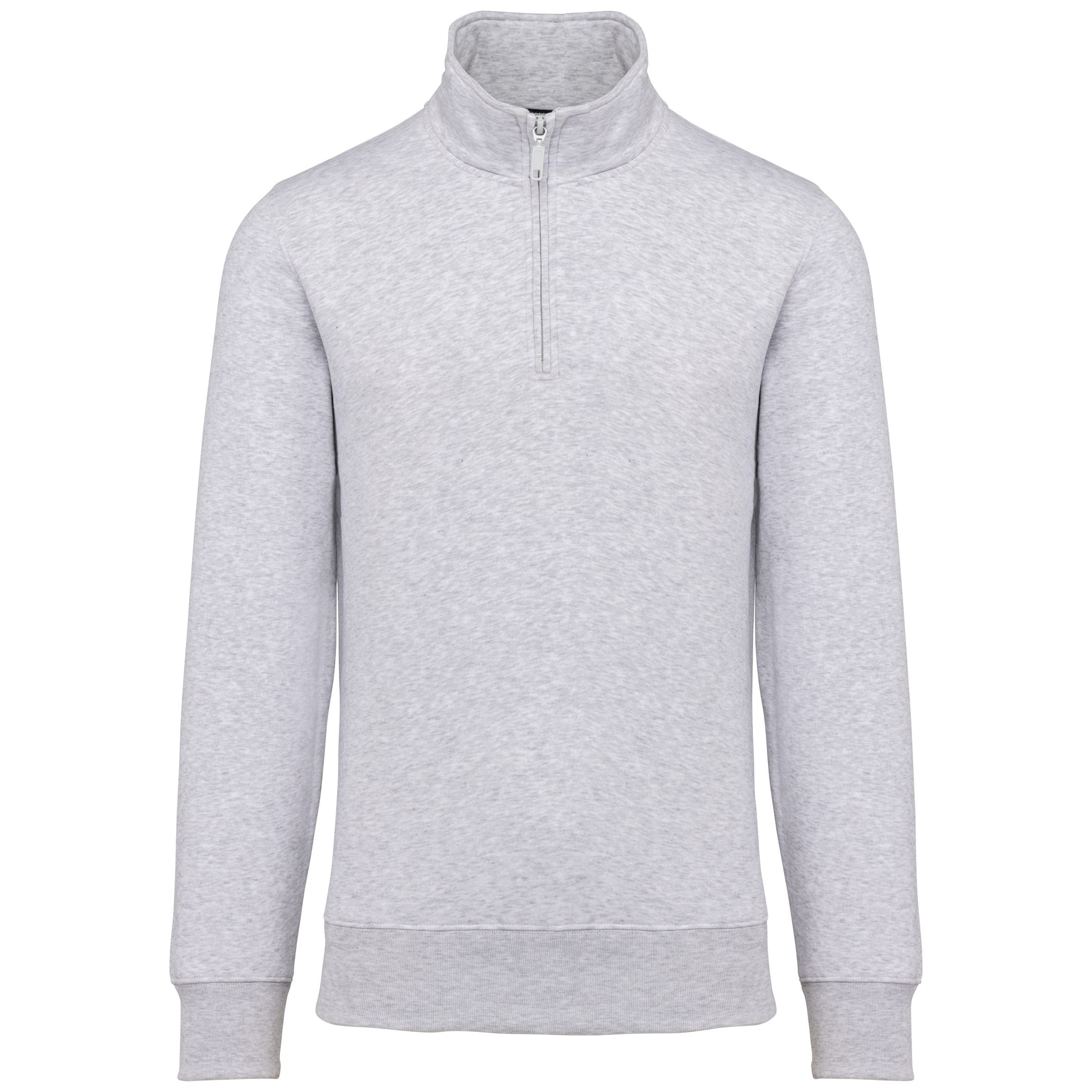 Sweater met ritskraag