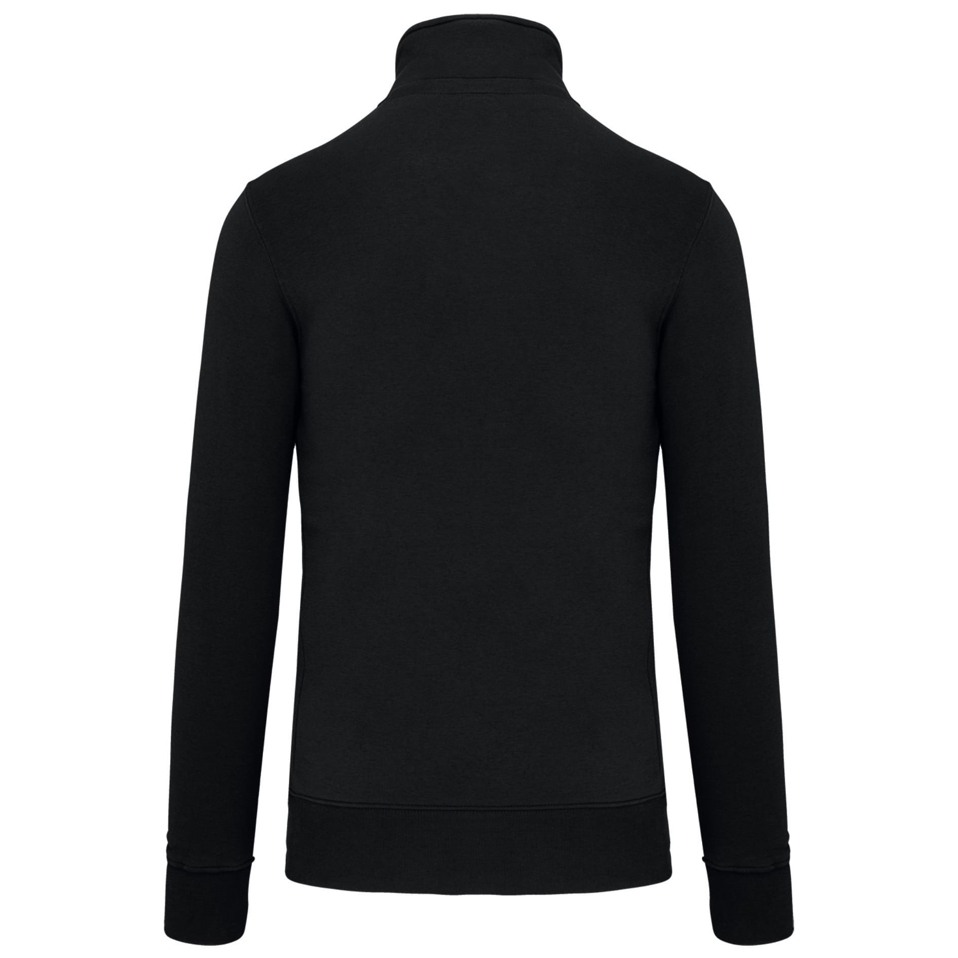 Sweater met ritskraag