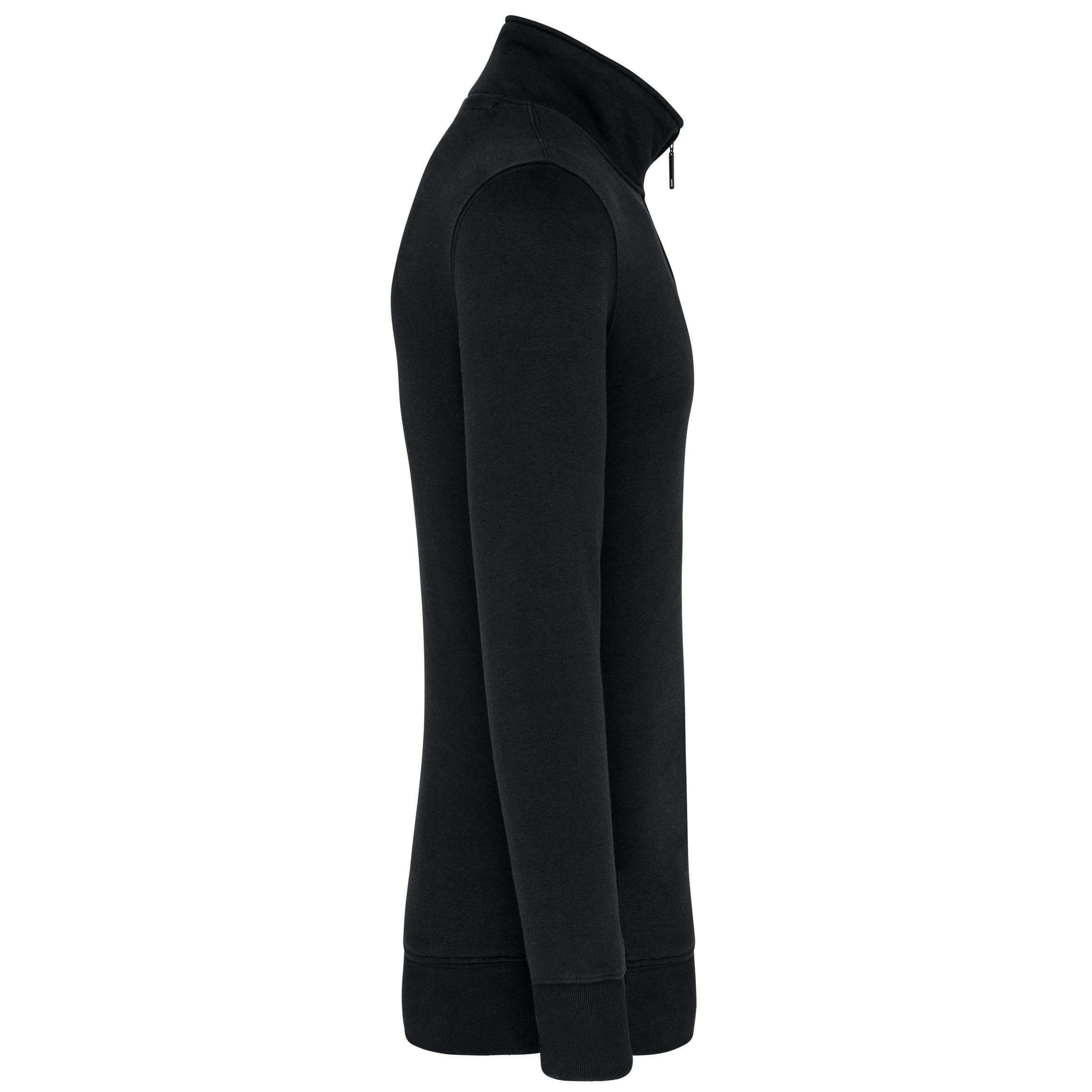 Sweater met ritskraag