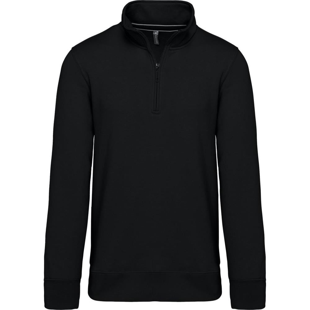 Sweater met ritskraag