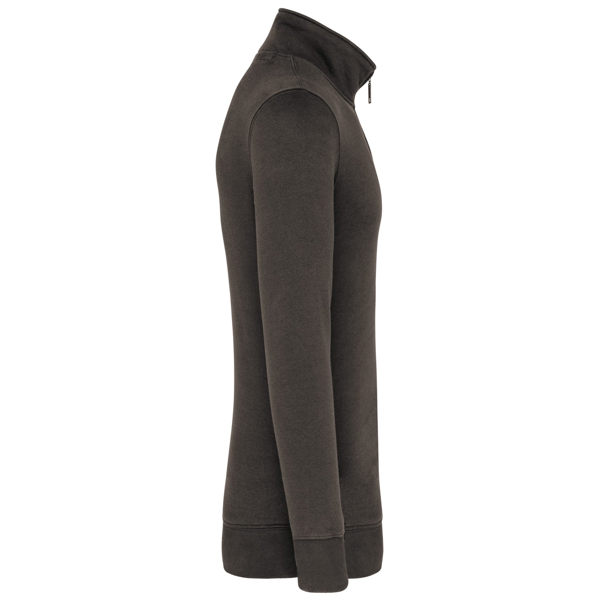 Sweater met ritskraag