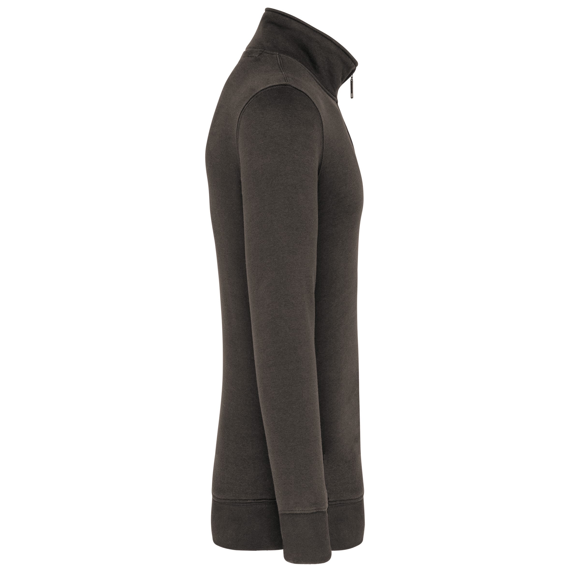 Sweater met ritskraag