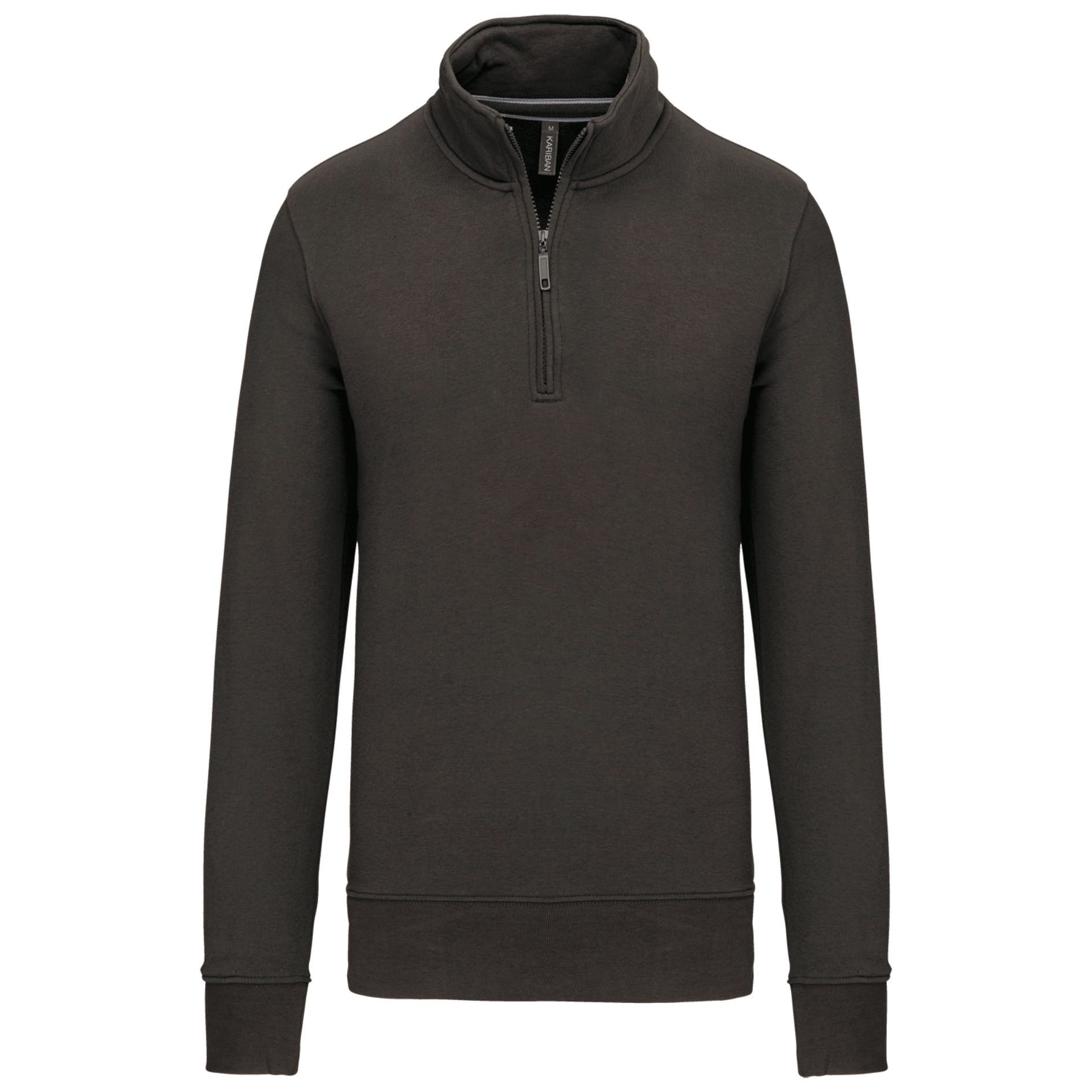 Sweater met ritskraag