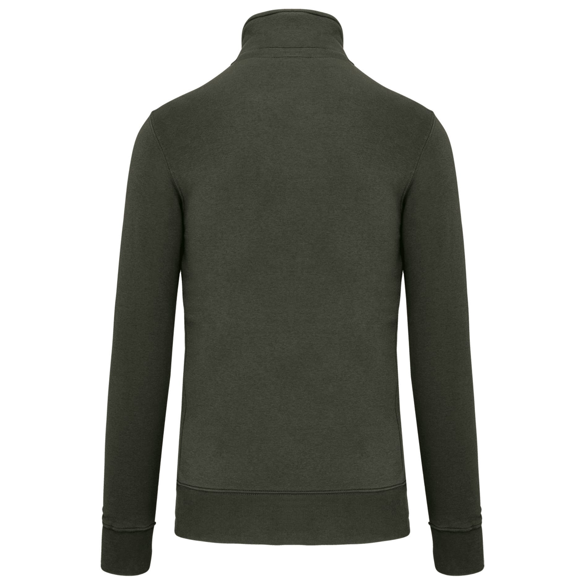 Sweater met ritskraag