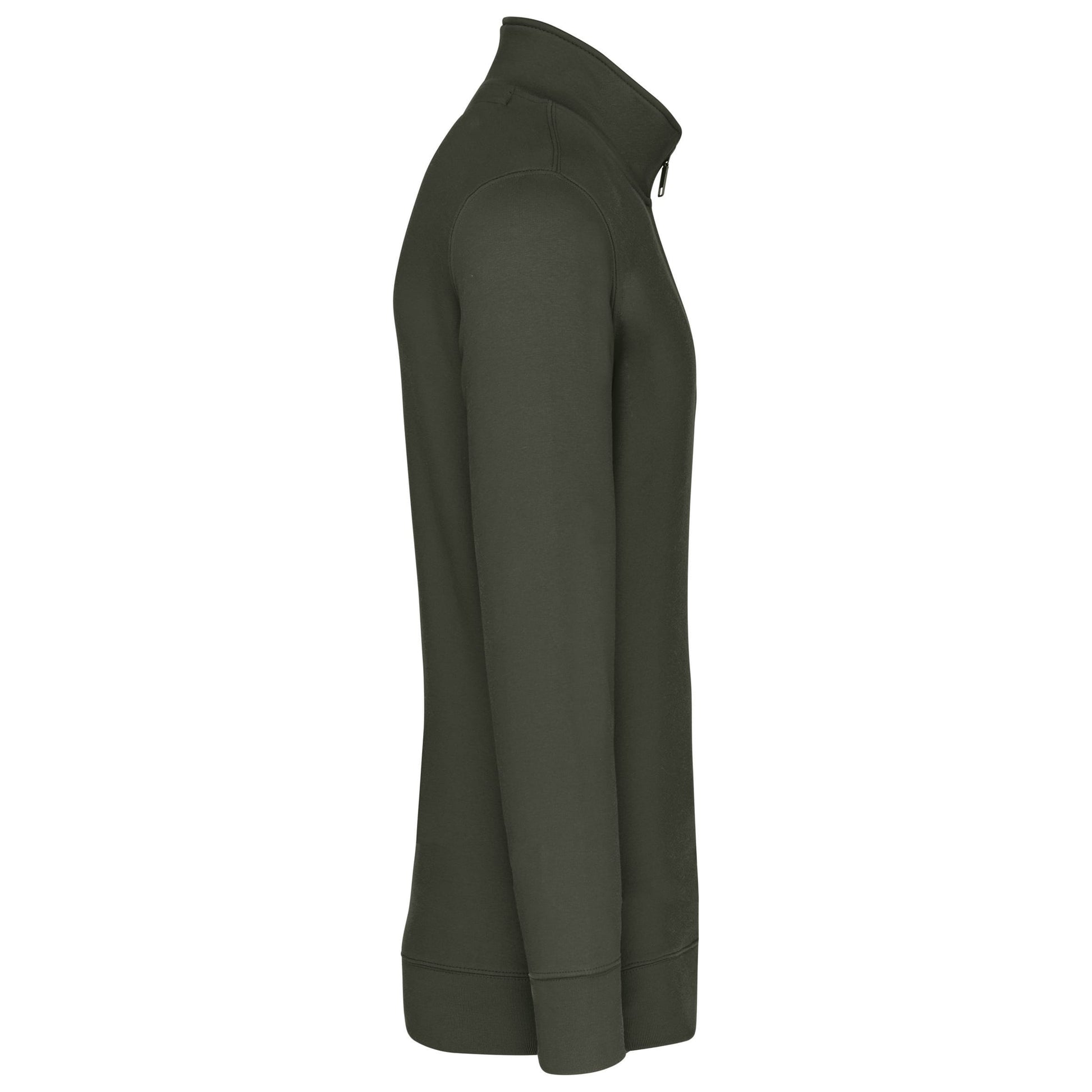 Sweater met ritskraag