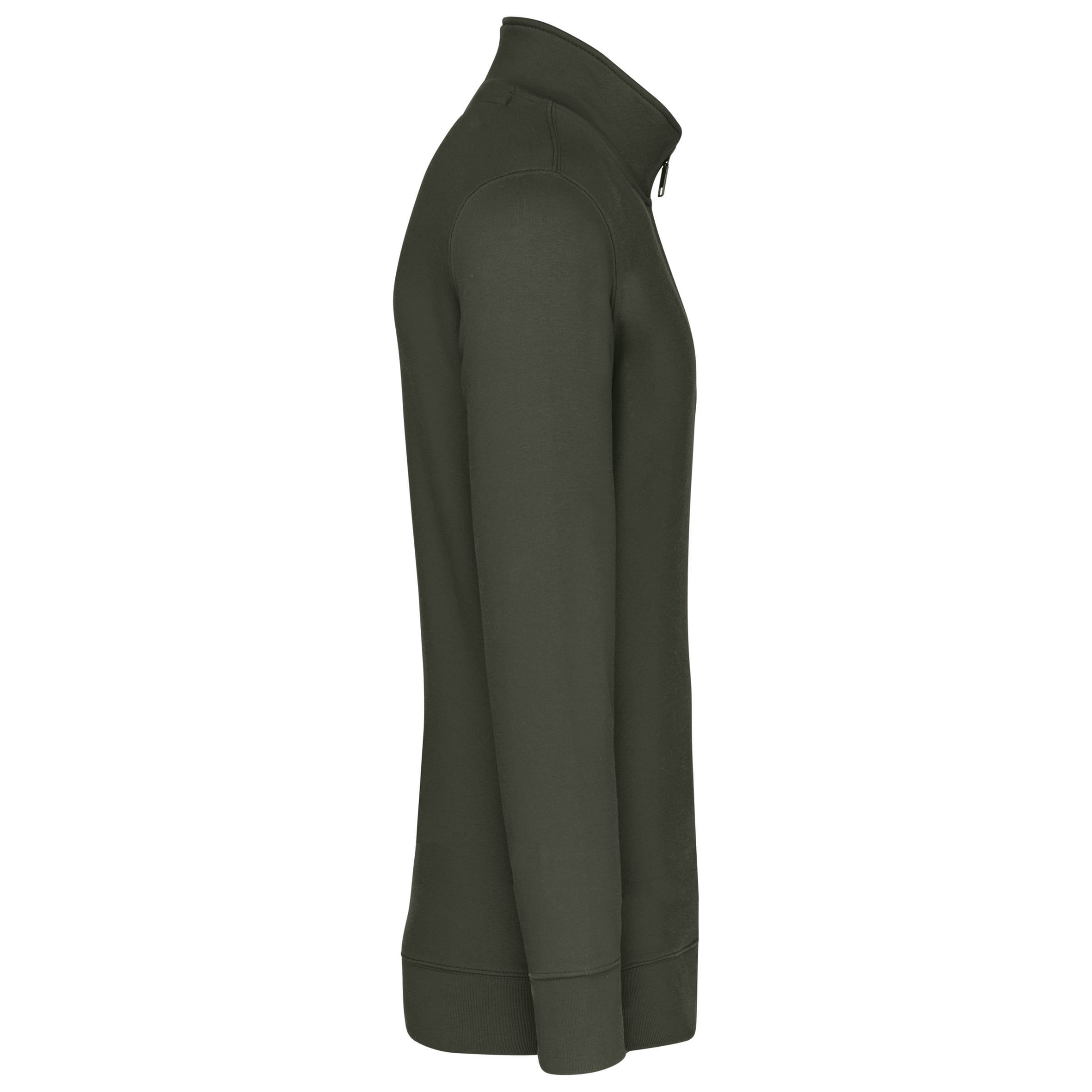 Sweater met ritskraag