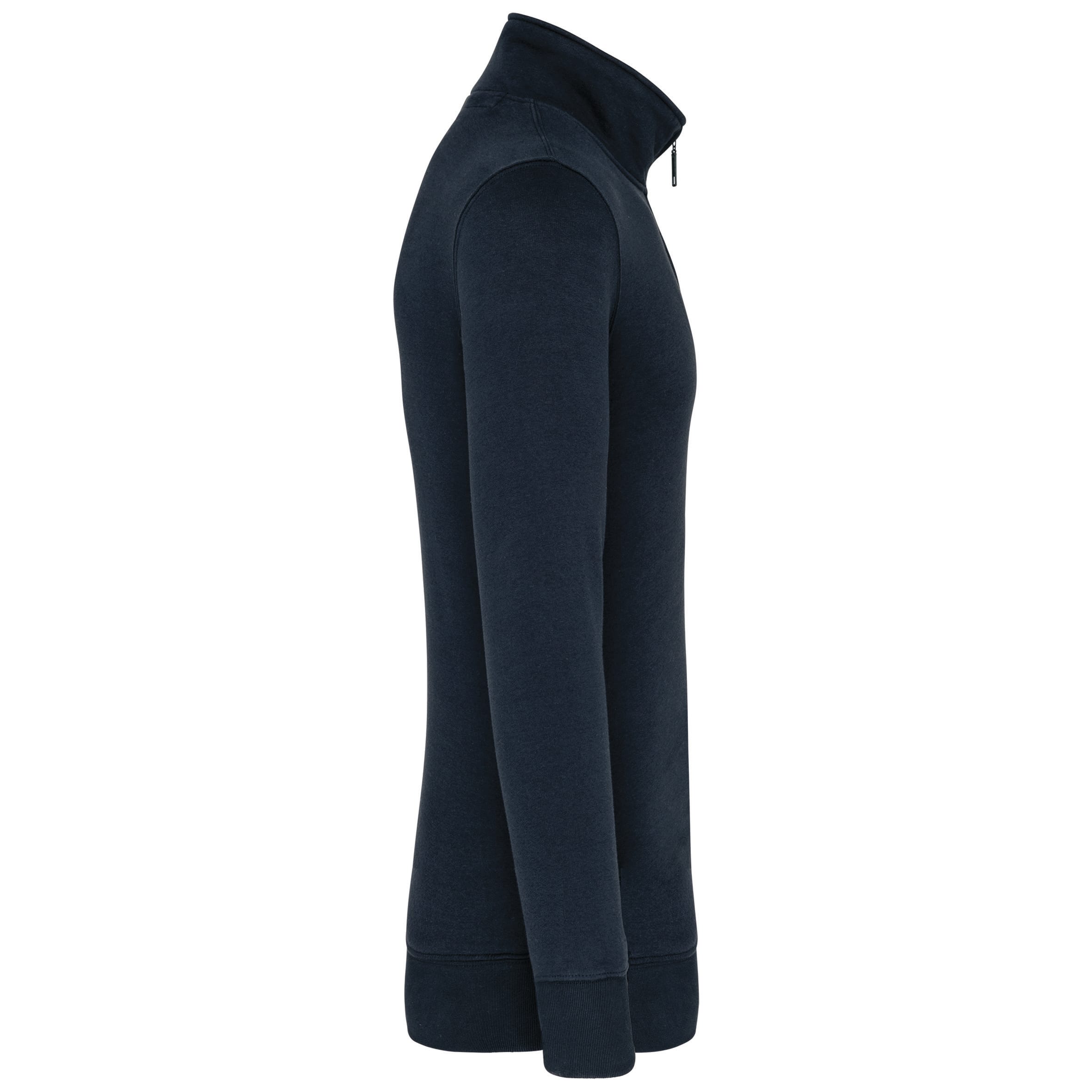 Sweater met ritskraag