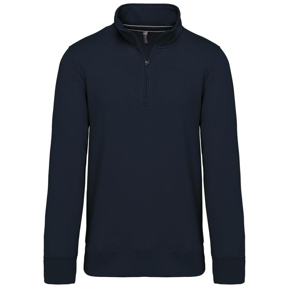 Sweater met ritskraag