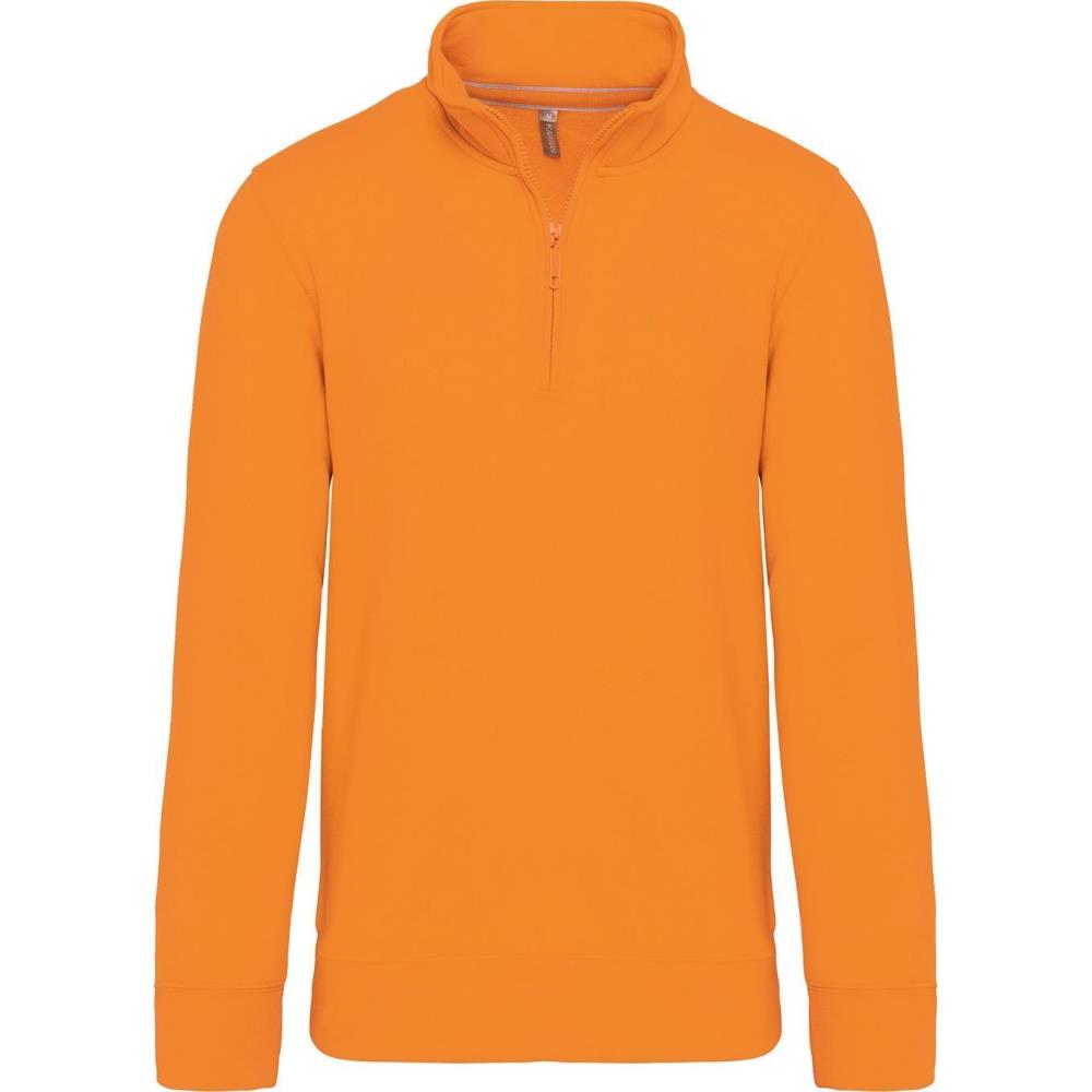 Sweater met ritskraag