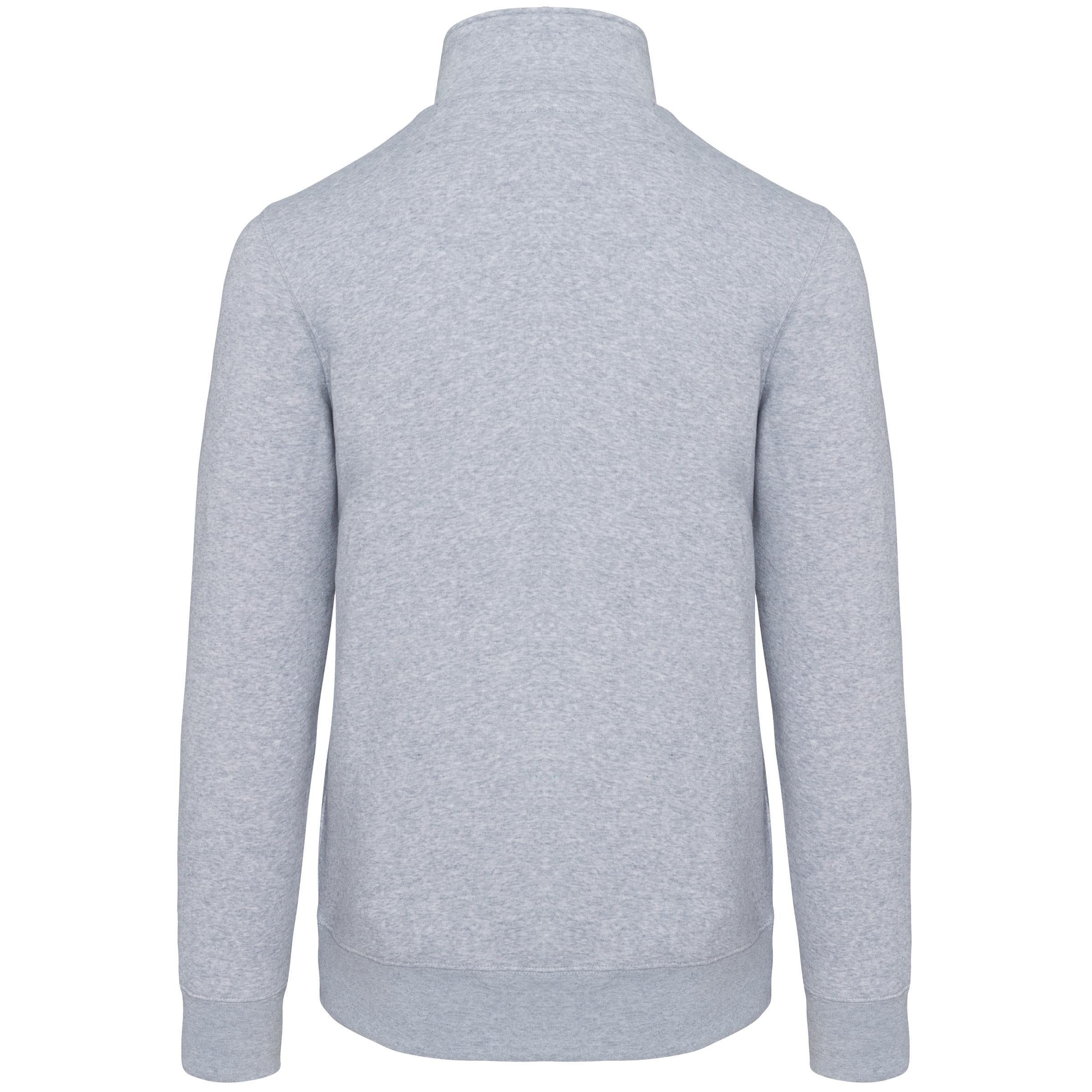 Sweater met ritskraag