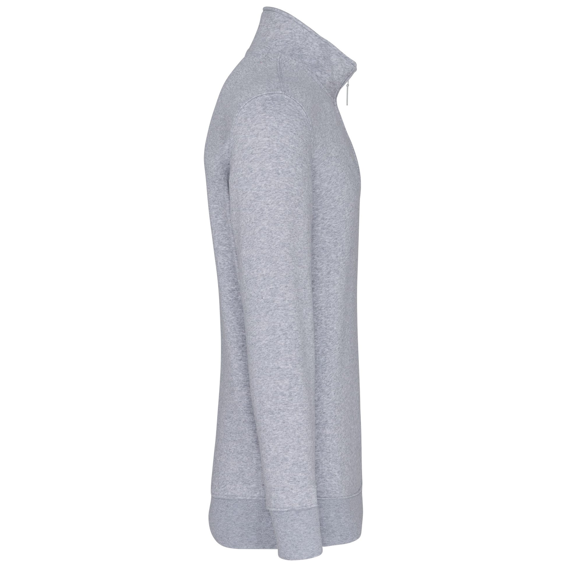 Sweater met ritskraag