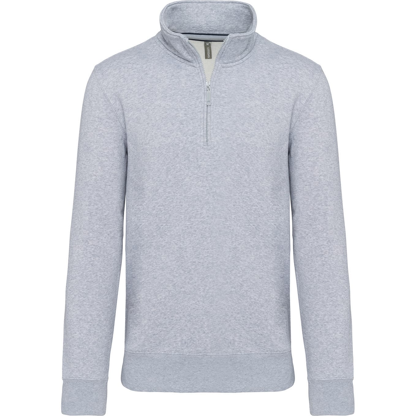Sweater met ritskraag