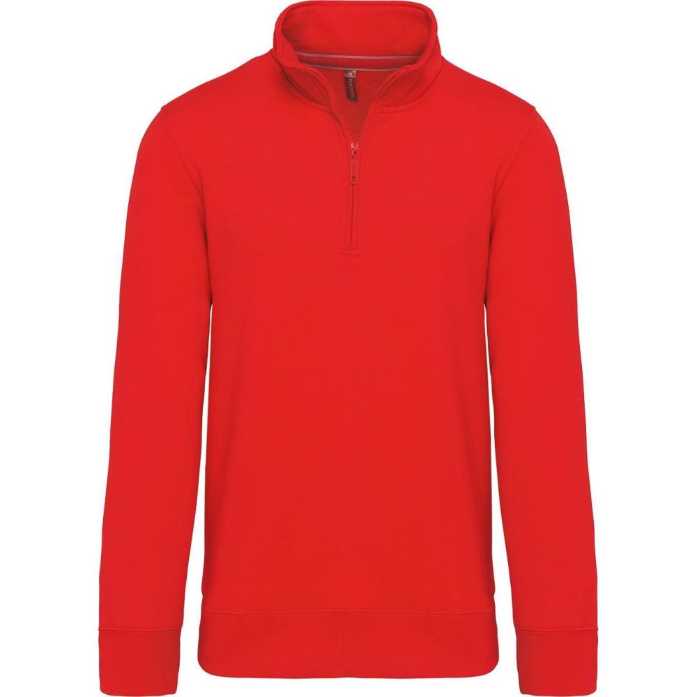 Sweater met ritskraag
