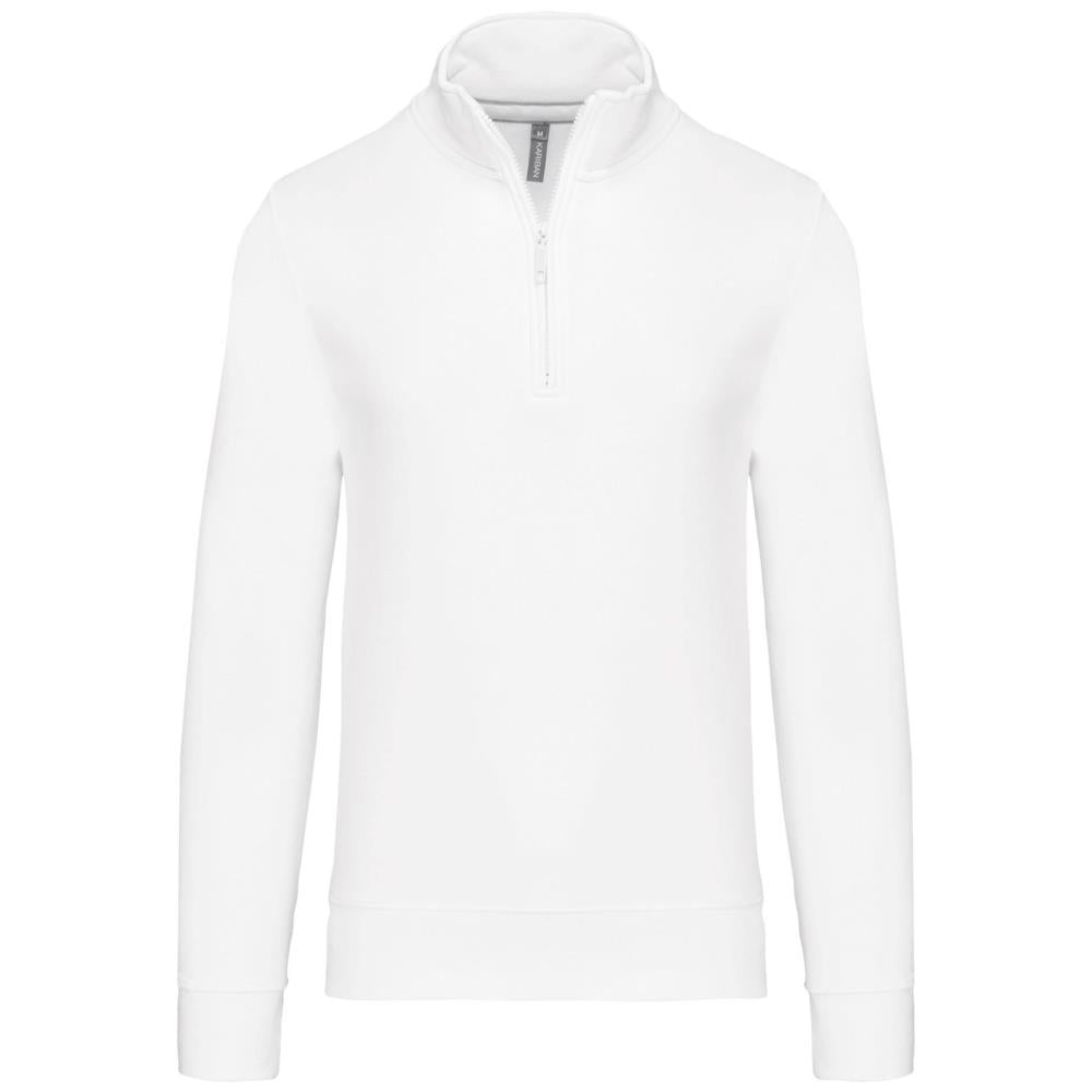 Sweater met ritskraag