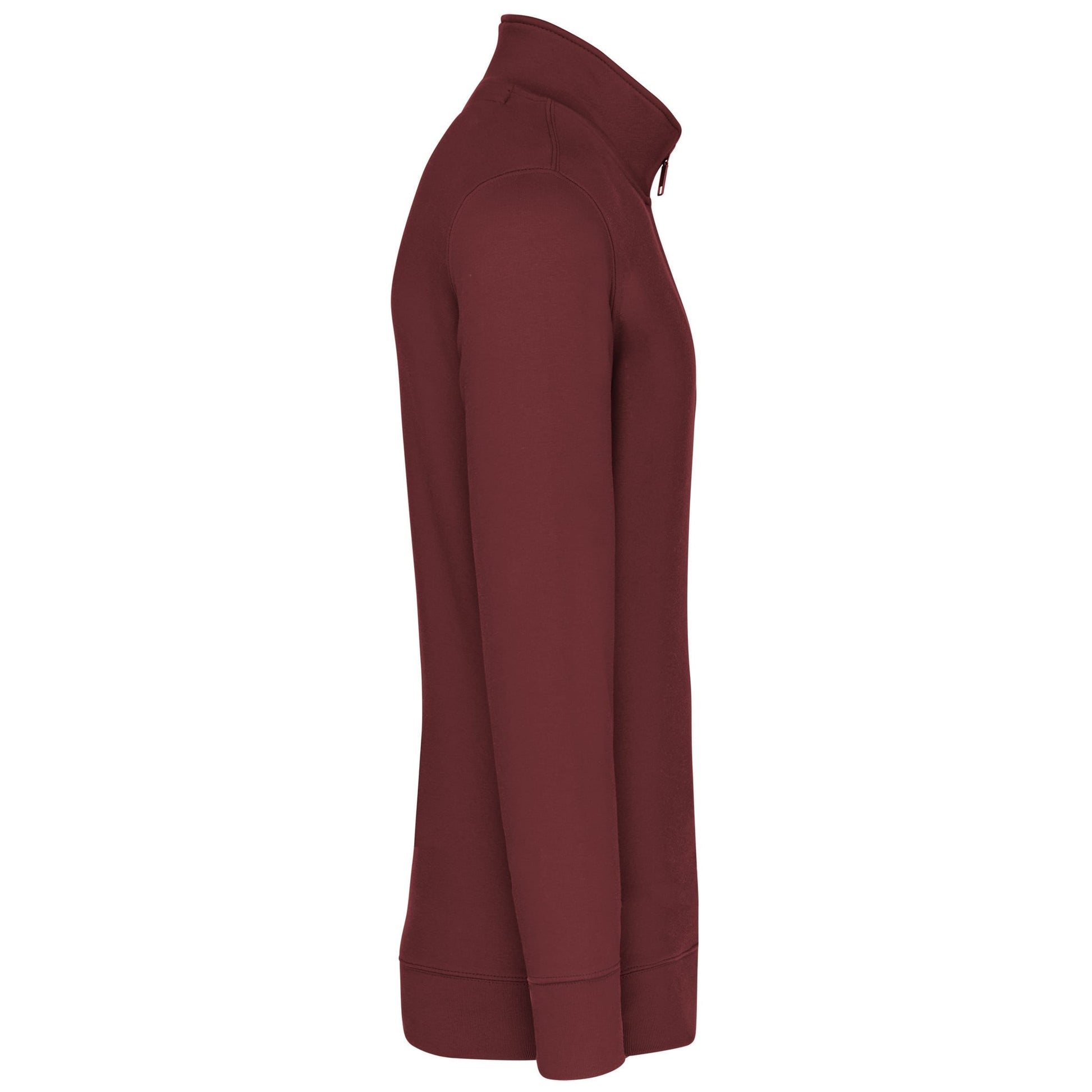 Sweater met ritskraag