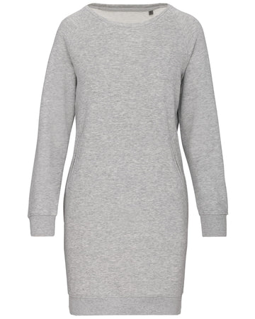 Bio fleece lounge jurk
