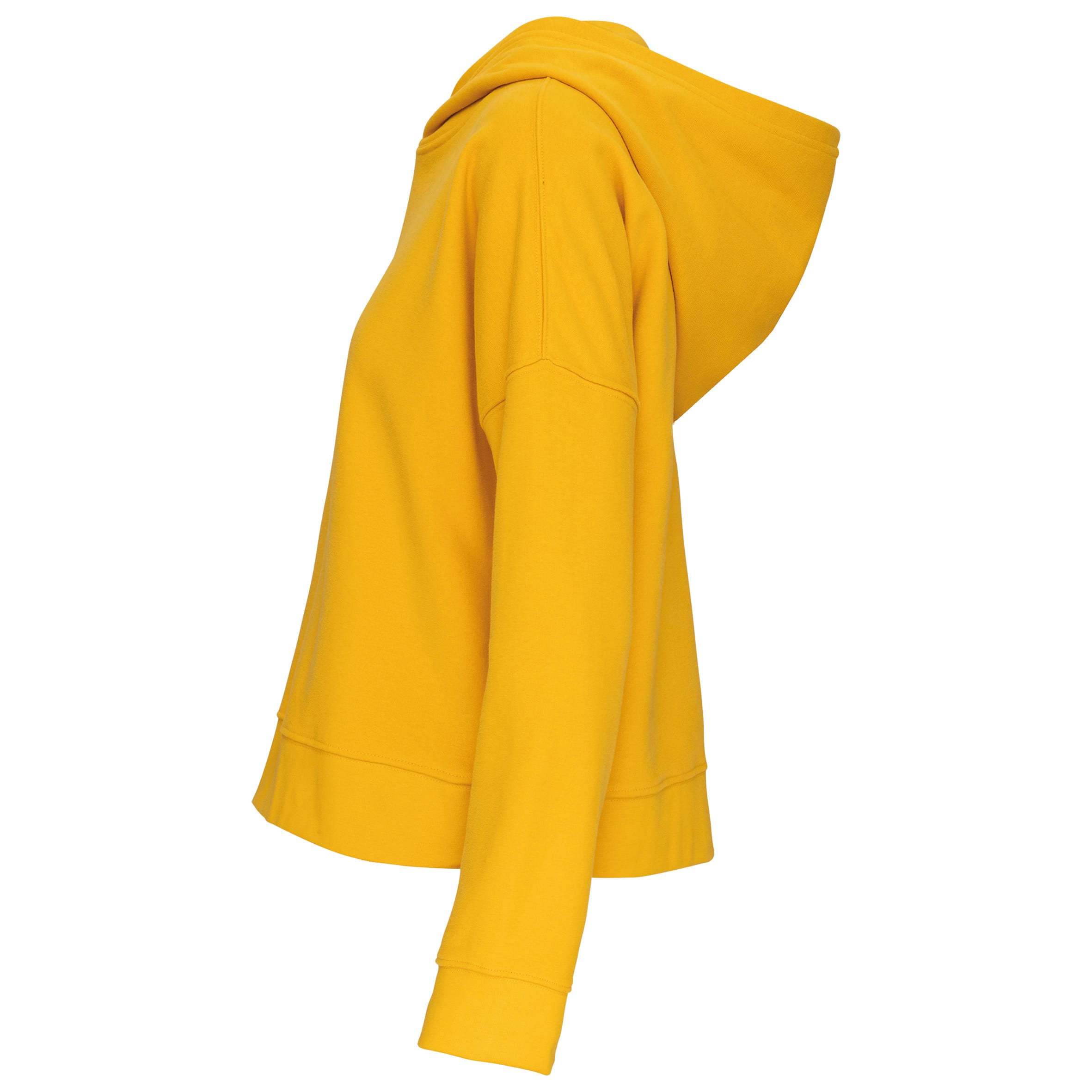 Bio lounge damessweater met capuchon