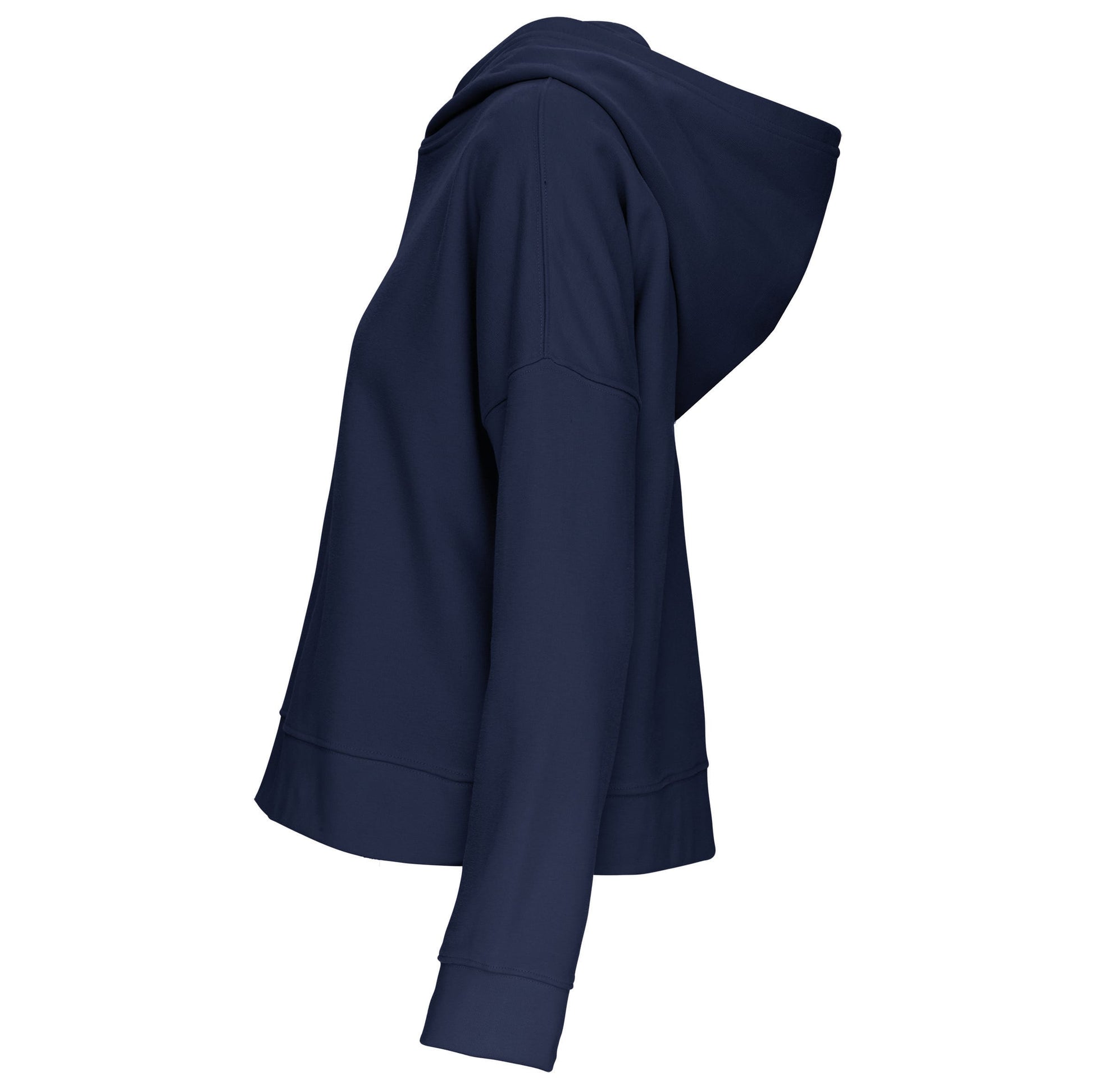 Bio lounge damessweater met capuchon