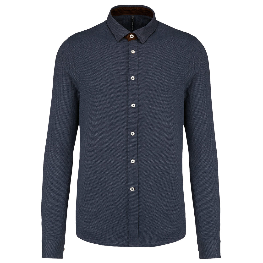 Jacquard overhemd  lange mouwen