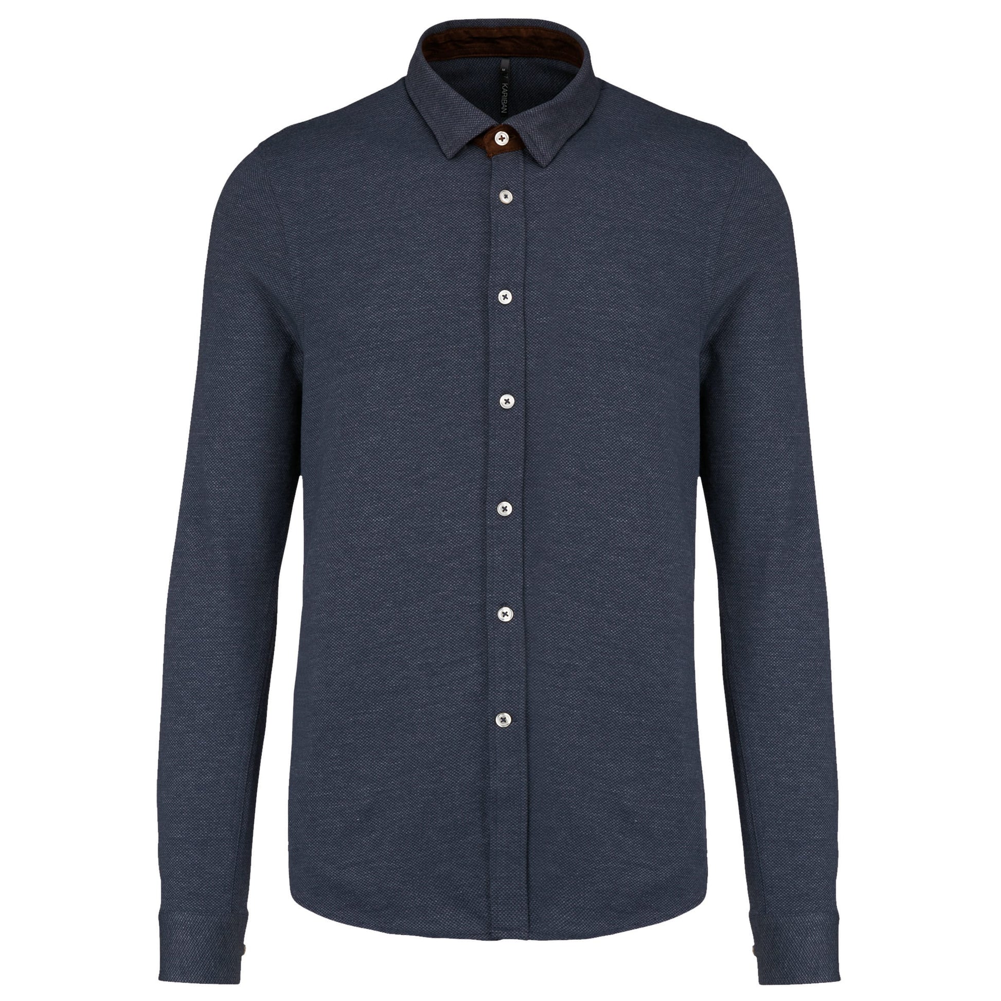 Jacquard overhemd  lange mouwen