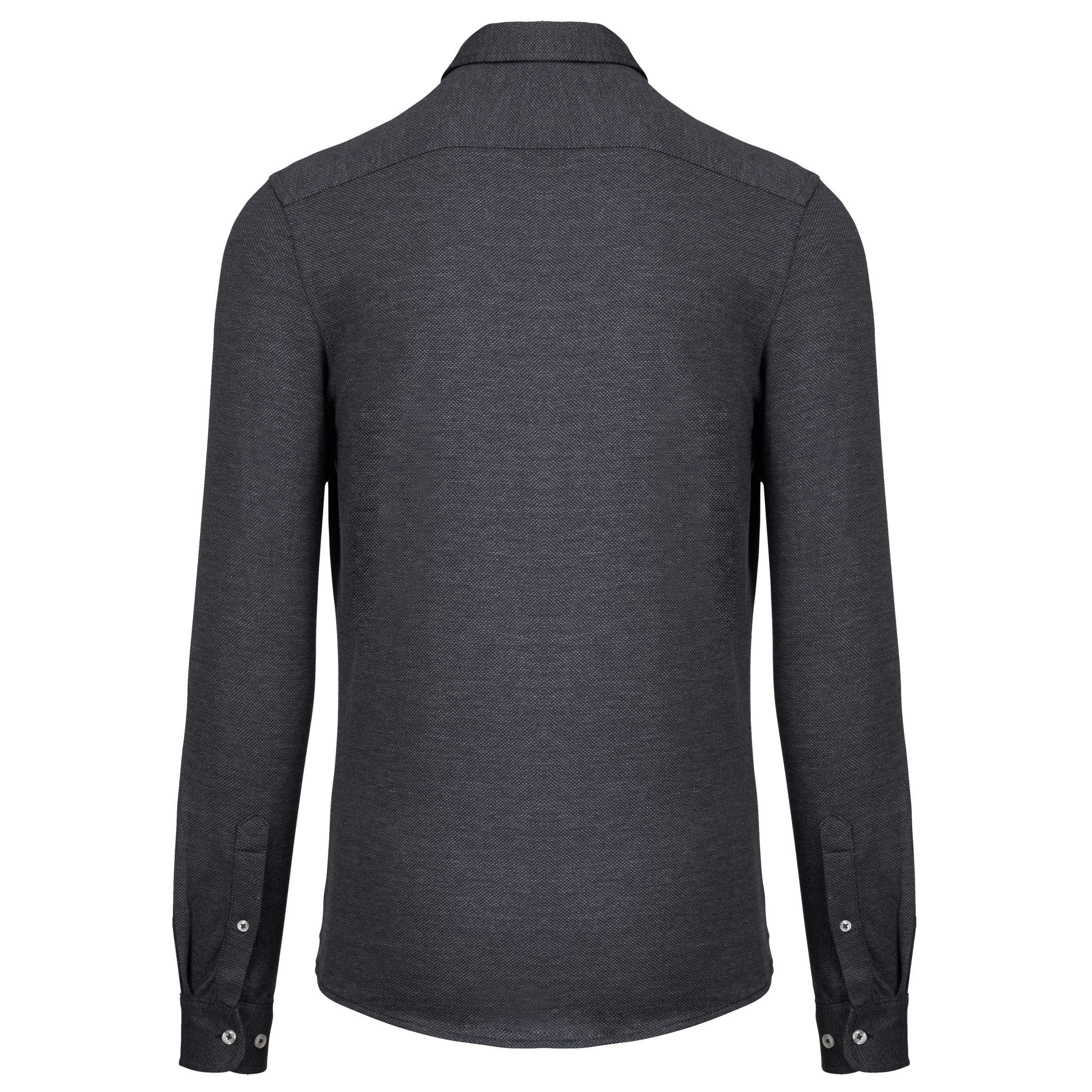 Jacquard overhemd  lange mouwen