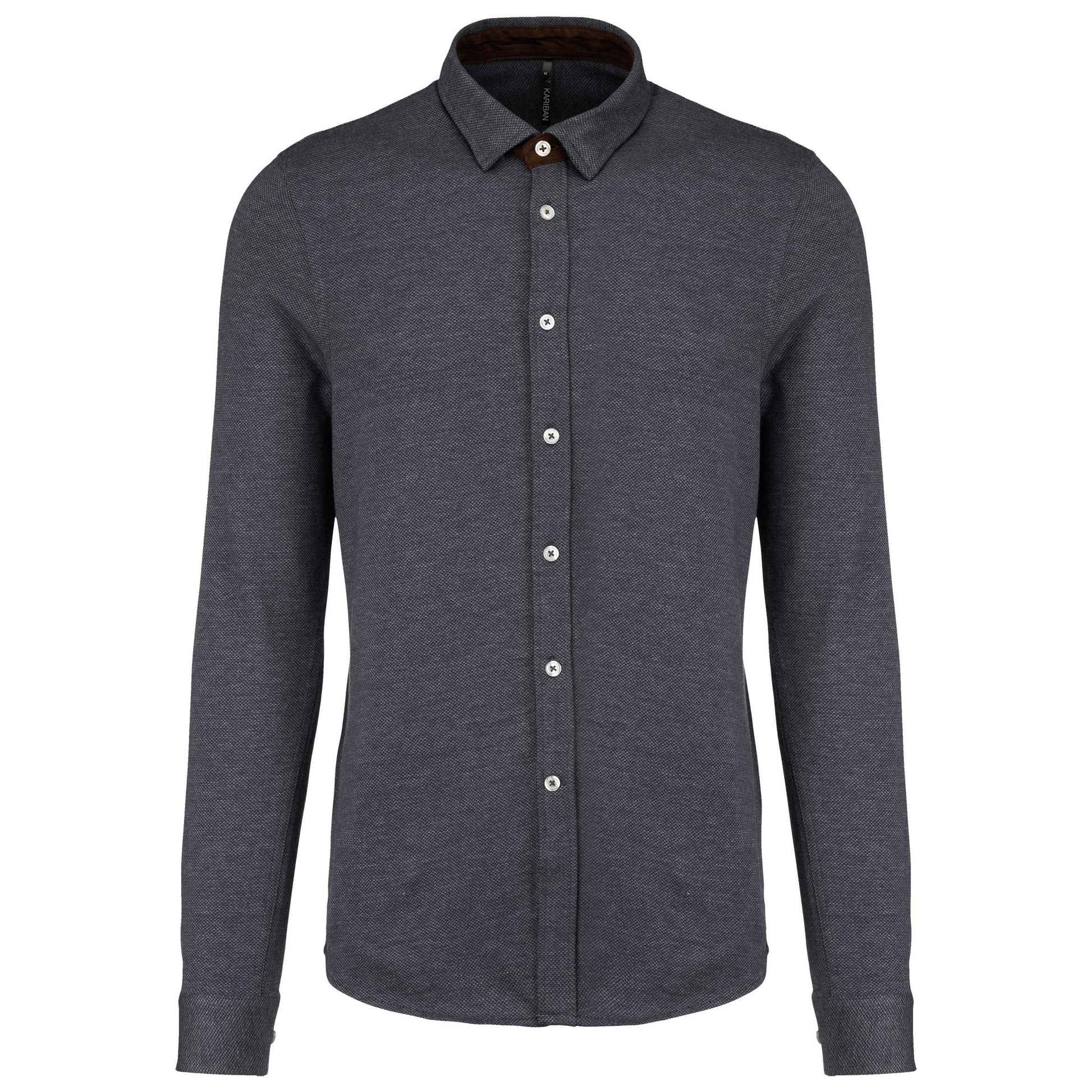 Jacquard overhemd  lange mouwen