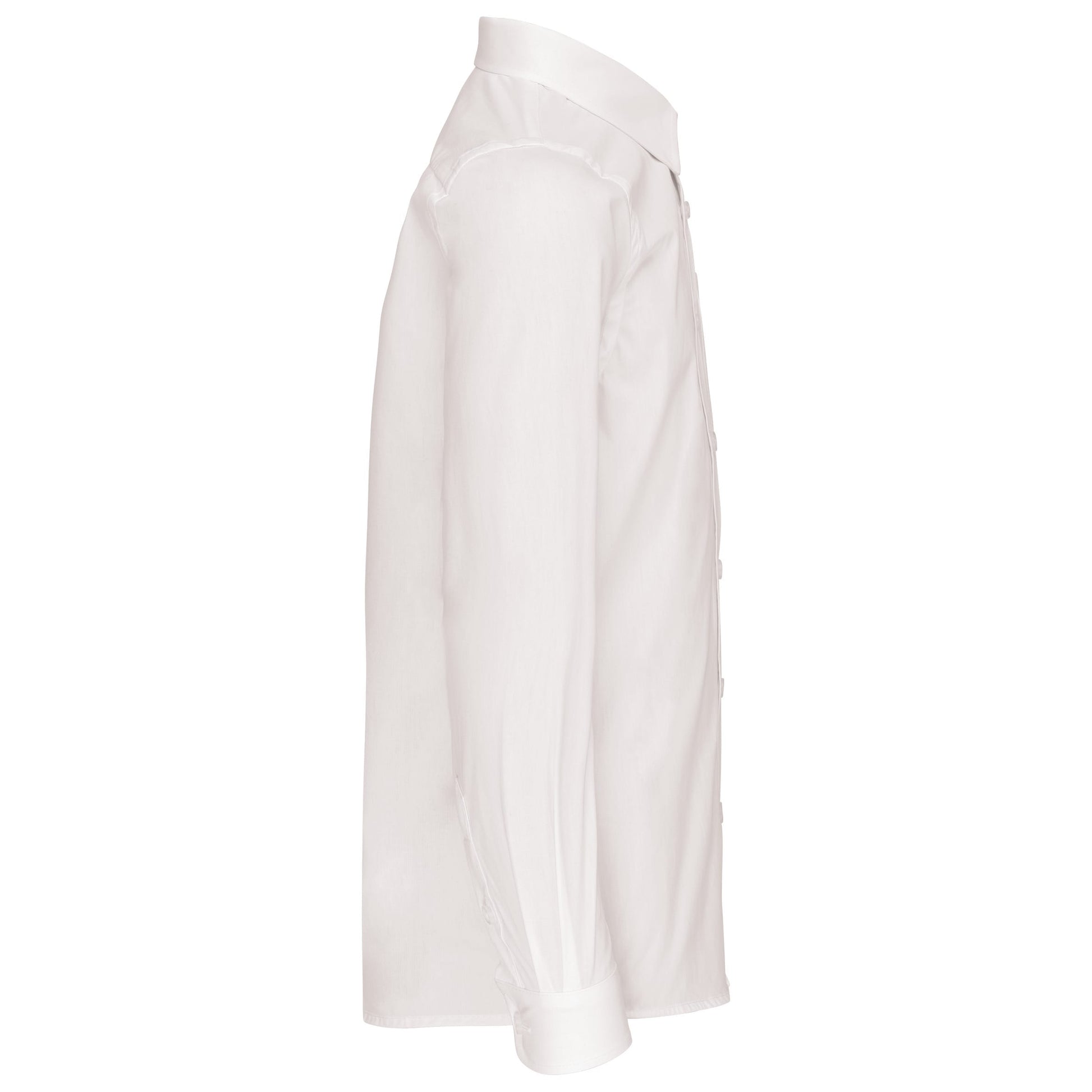 Kinder poplin overhemd lange mouwen