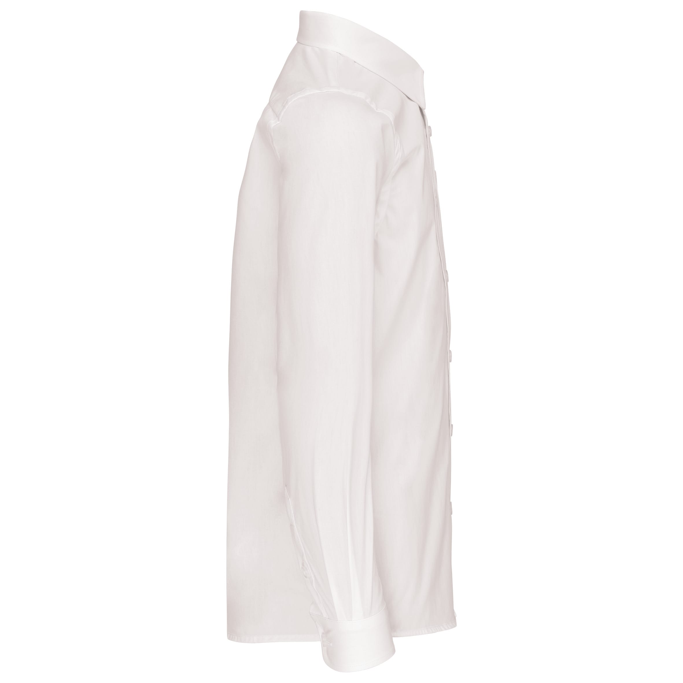 Kinder poplin overhemd lange mouwen