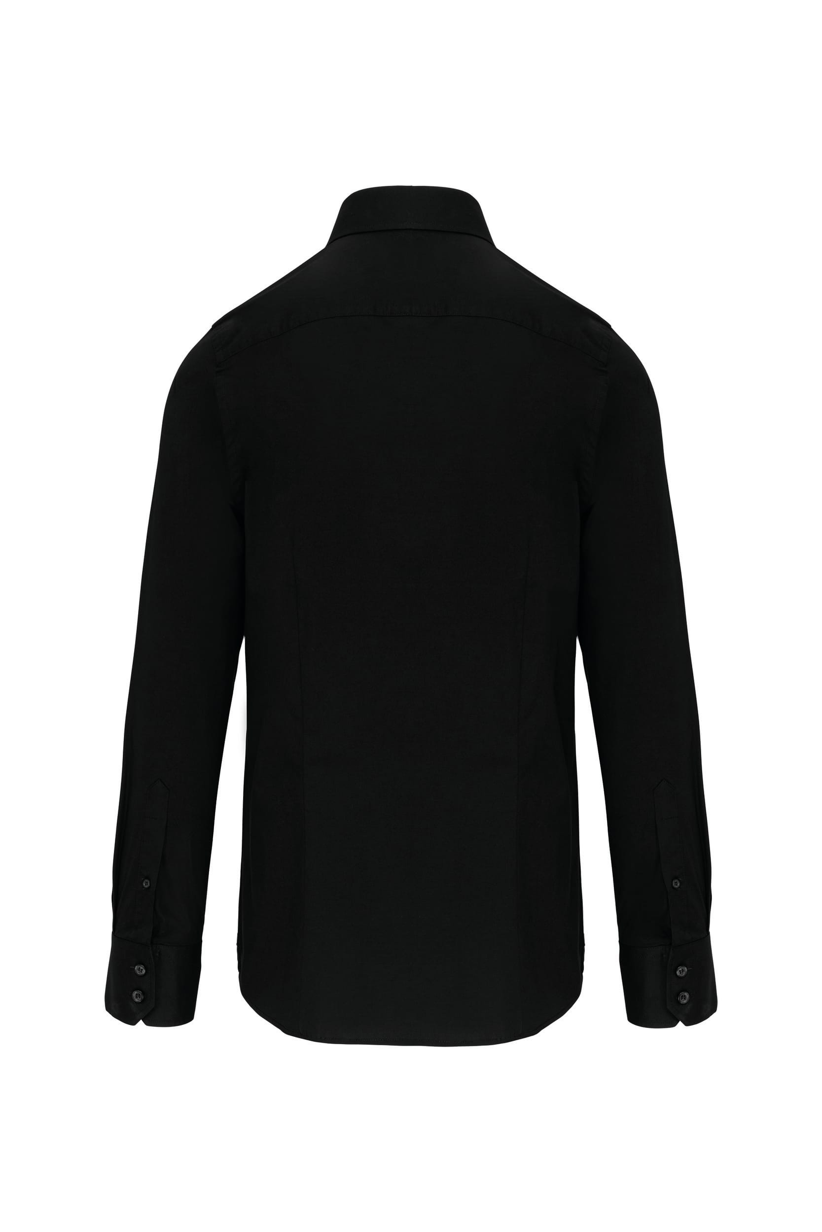Getailleerd heren non-iron overhemd lange mouwen