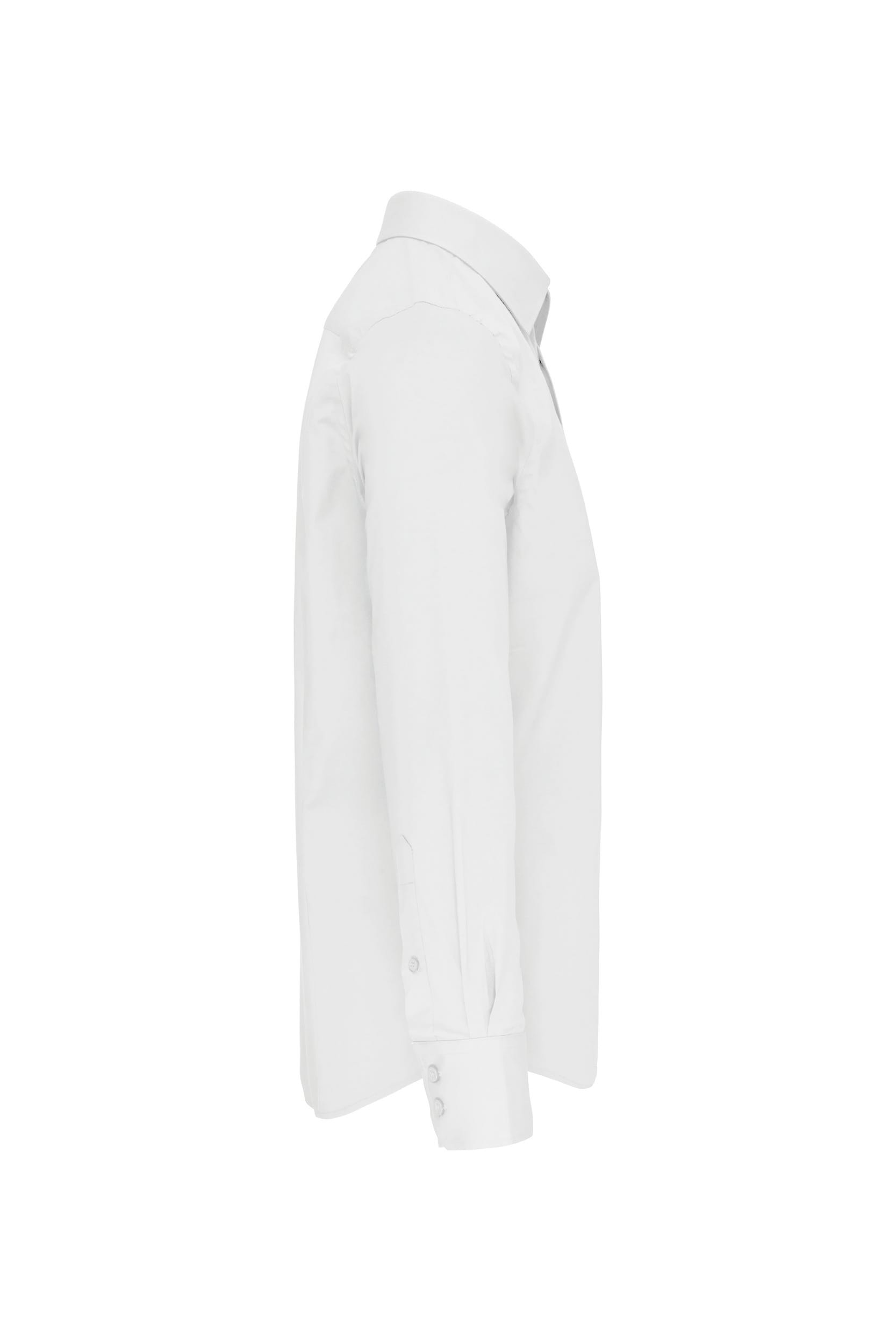 Getailleerd heren non-iron overhemd lange mouwen