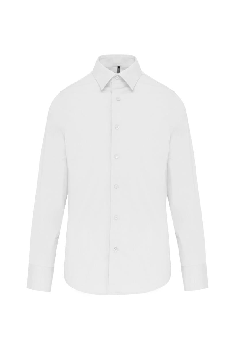 Getailleerd heren non-iron overhemd lange mouwen