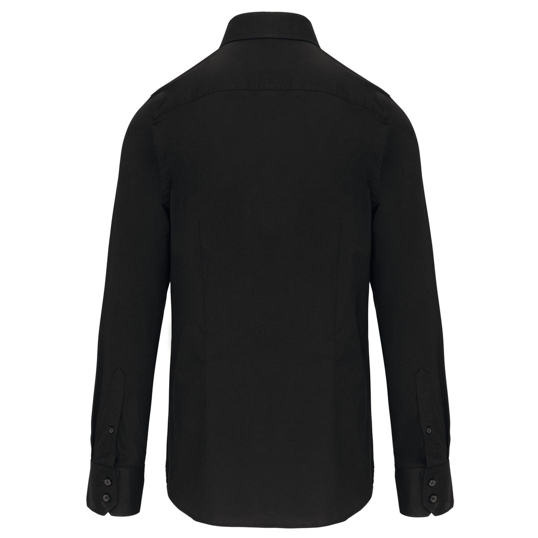 Heren stretch overhemd lange mouwen