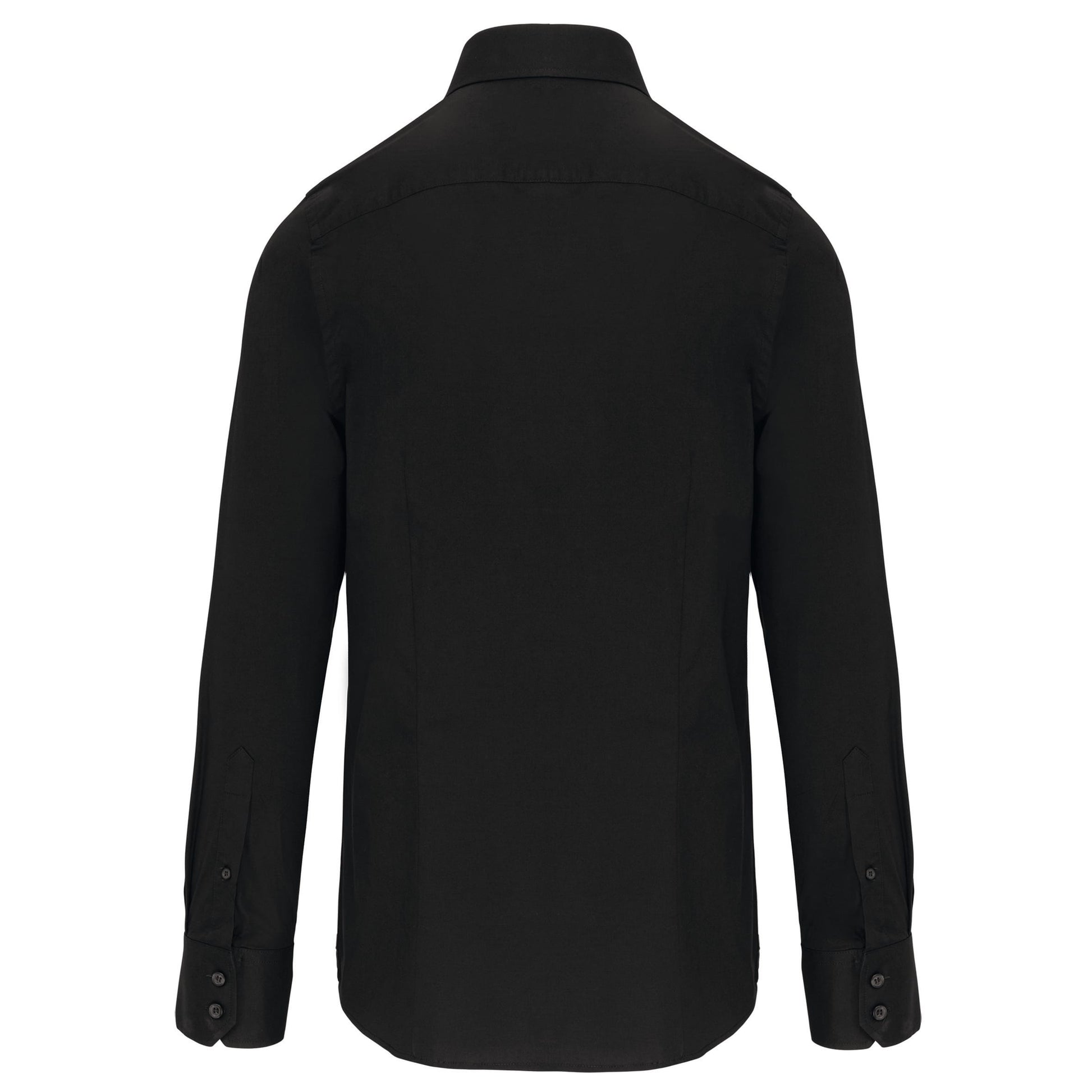 Heren stretch overhemd lange mouwen