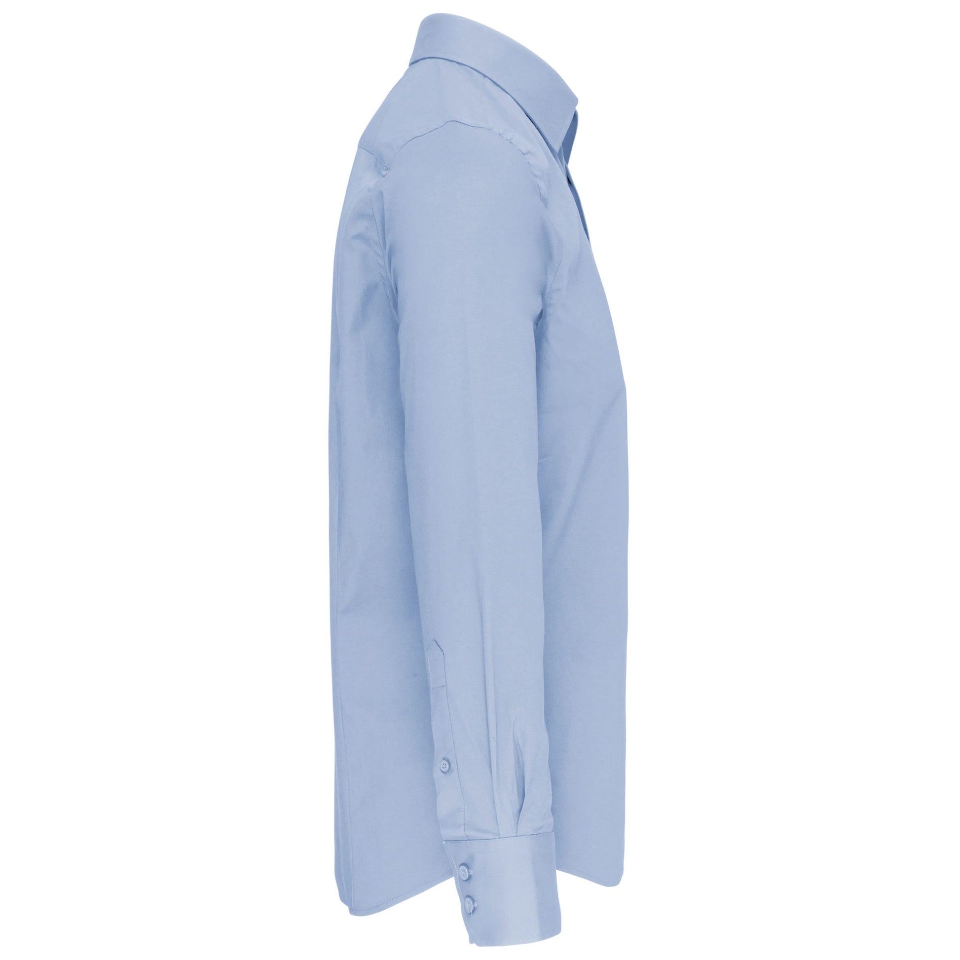 Heren stretch overhemd lange mouwen