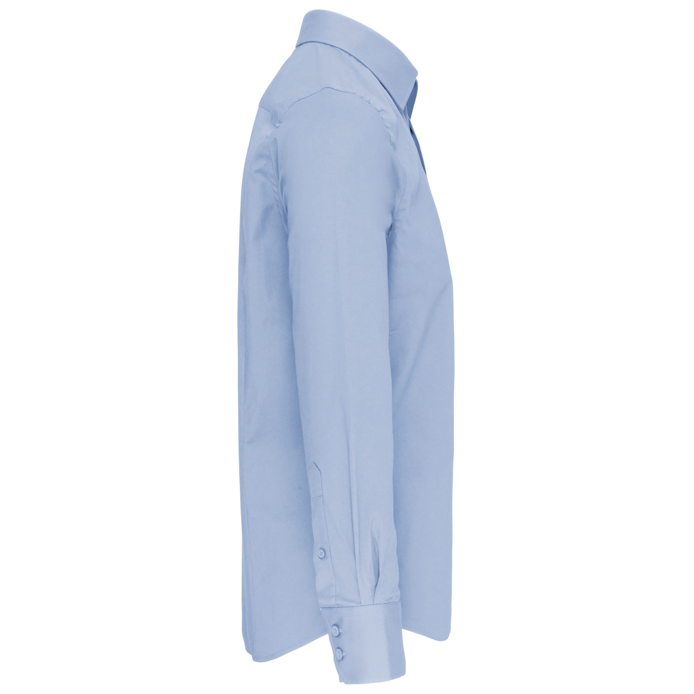 Heren stretch overhemd lange mouwen