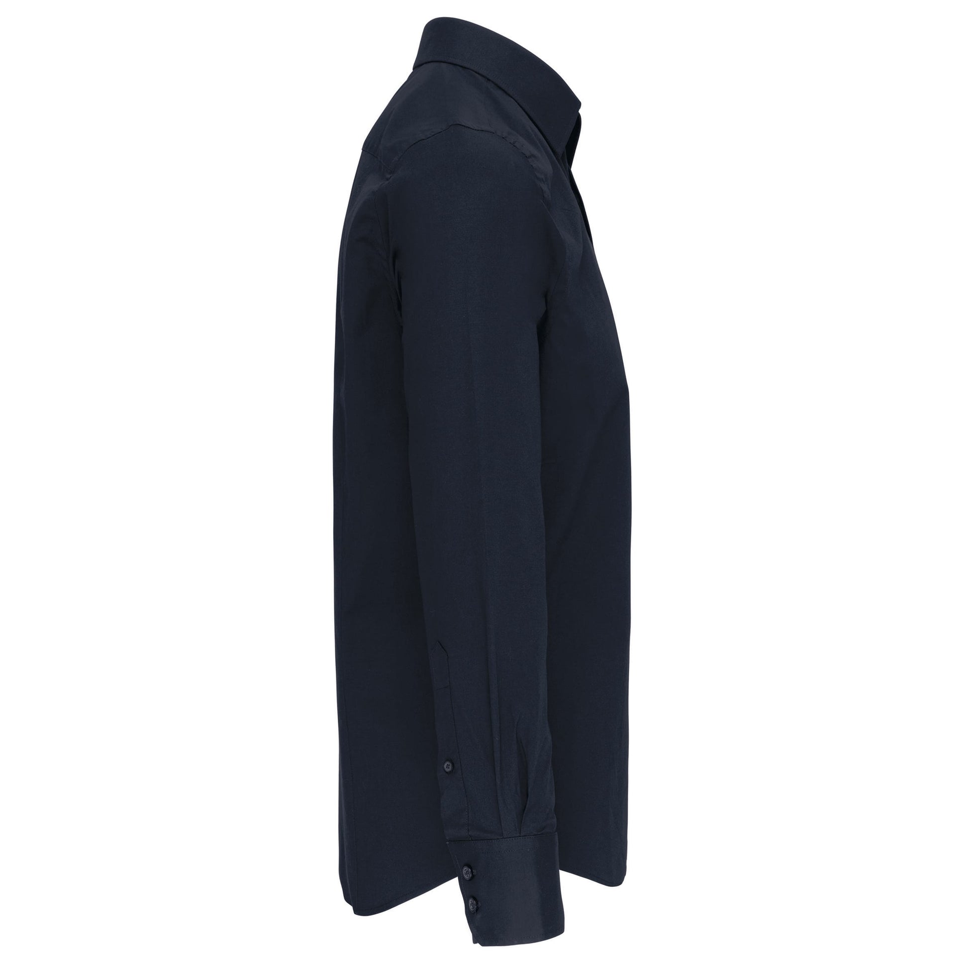 Heren stretch overhemd lange mouwen