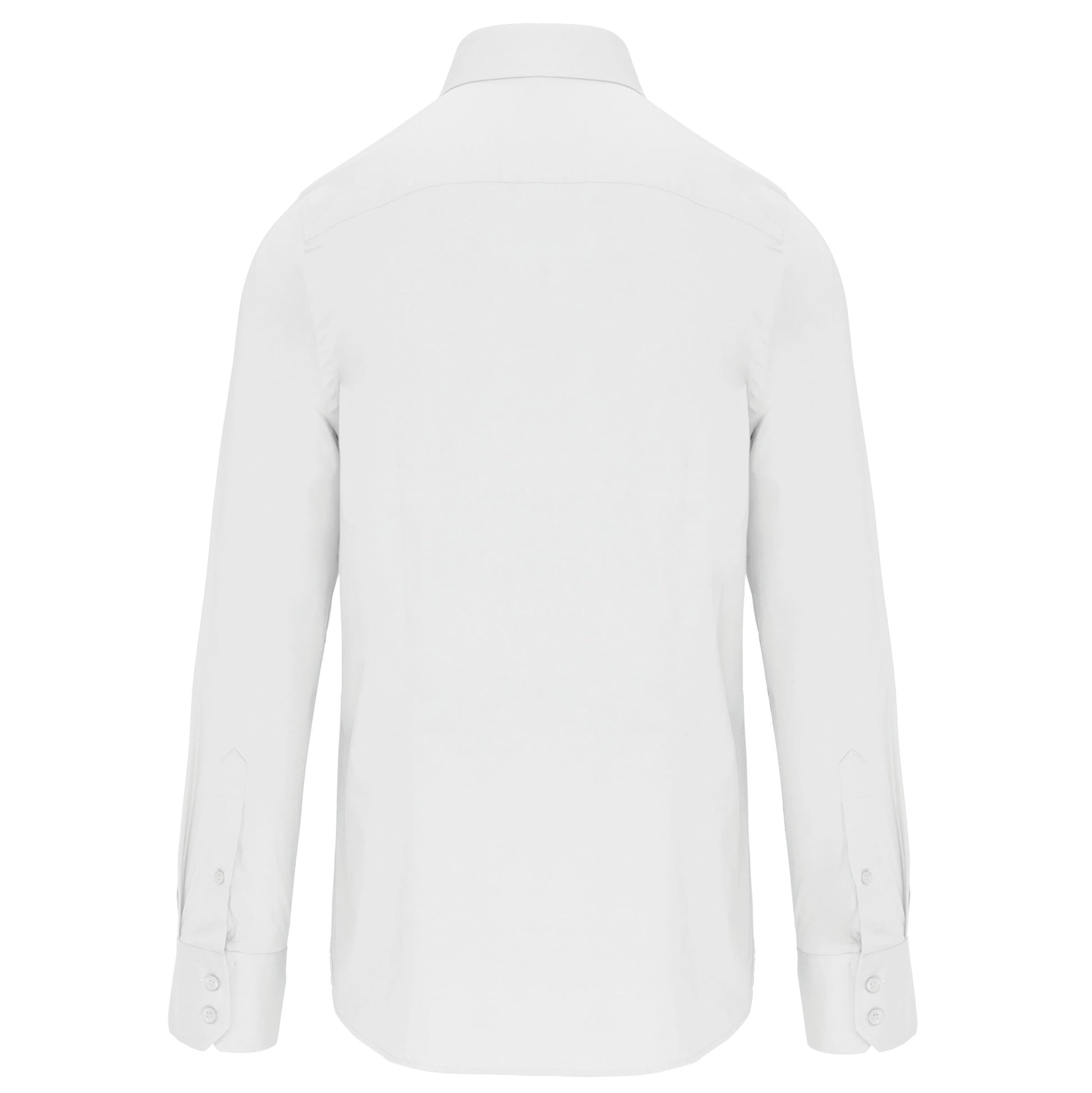 Heren stretch overhemd lange mouwen