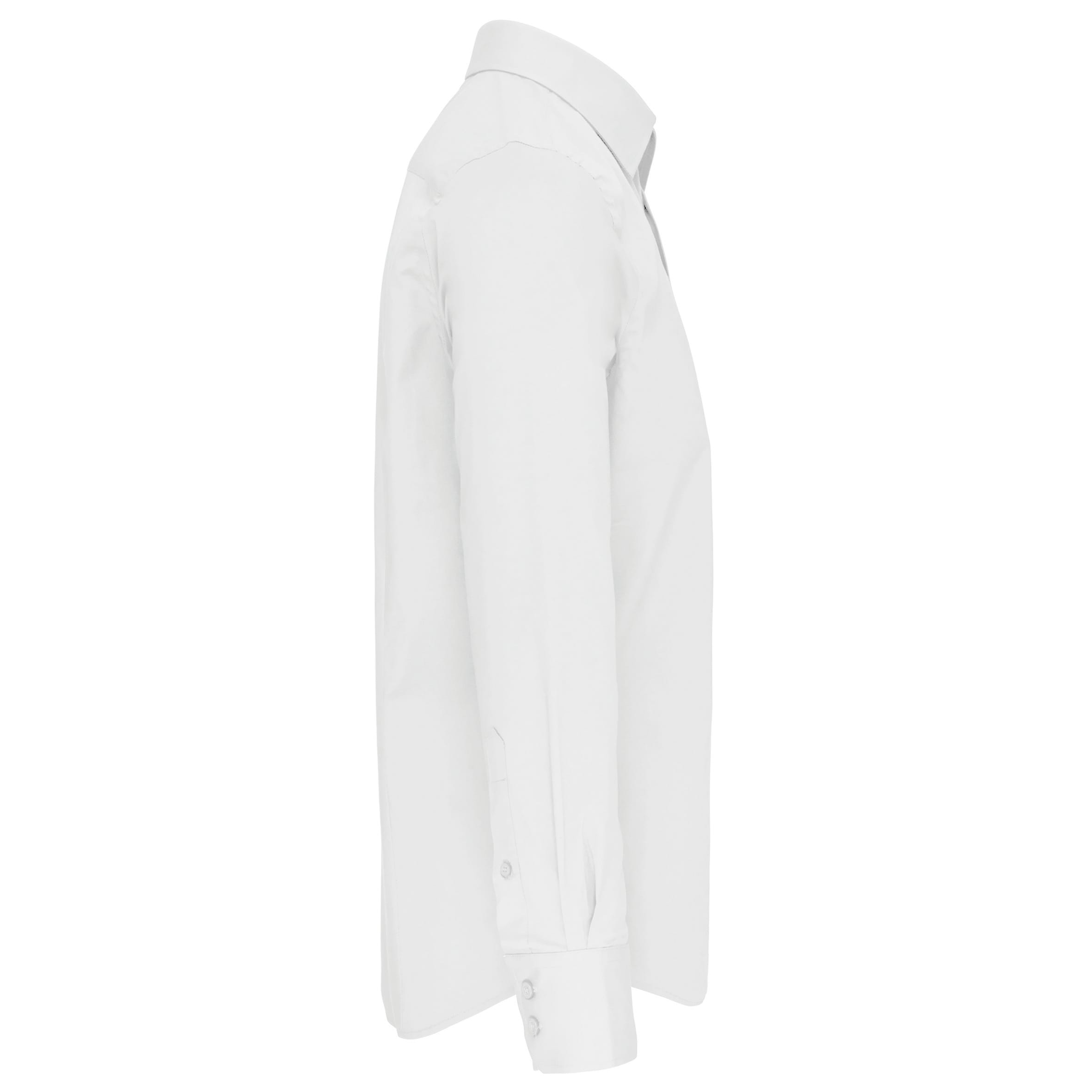 Heren stretch overhemd lange mouwen