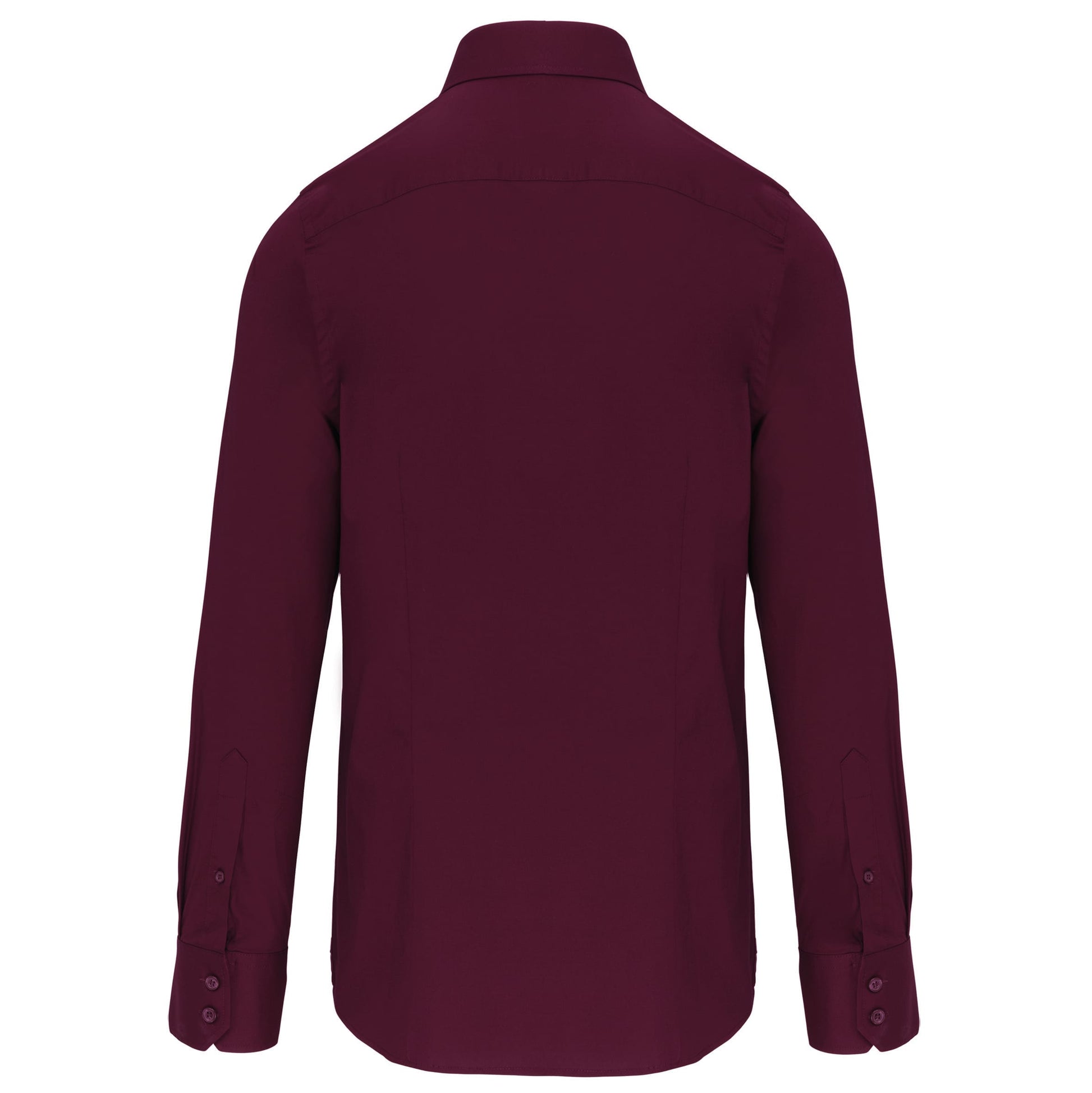 Heren stretch overhemd lange mouwen