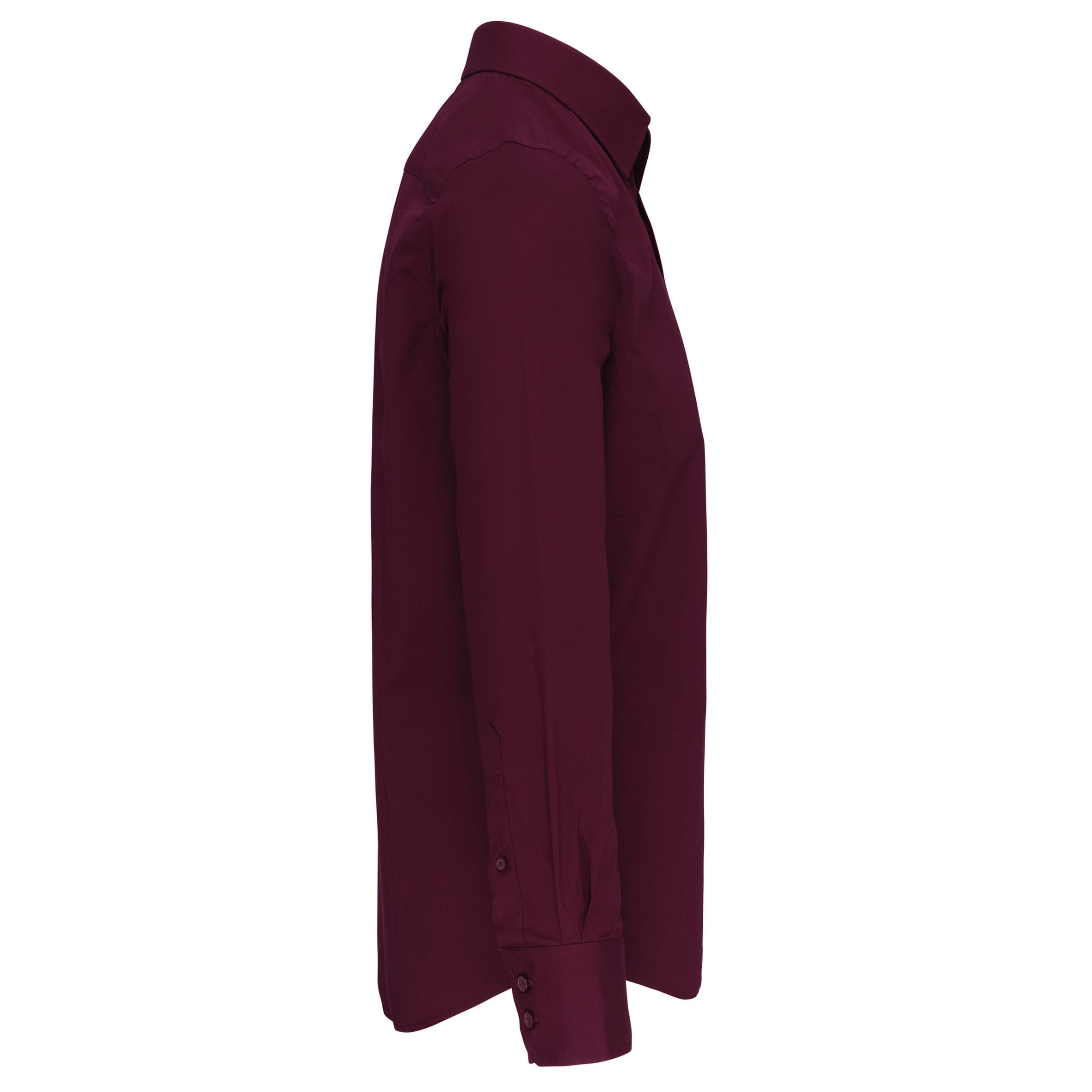 Heren stretch overhemd lange mouwen