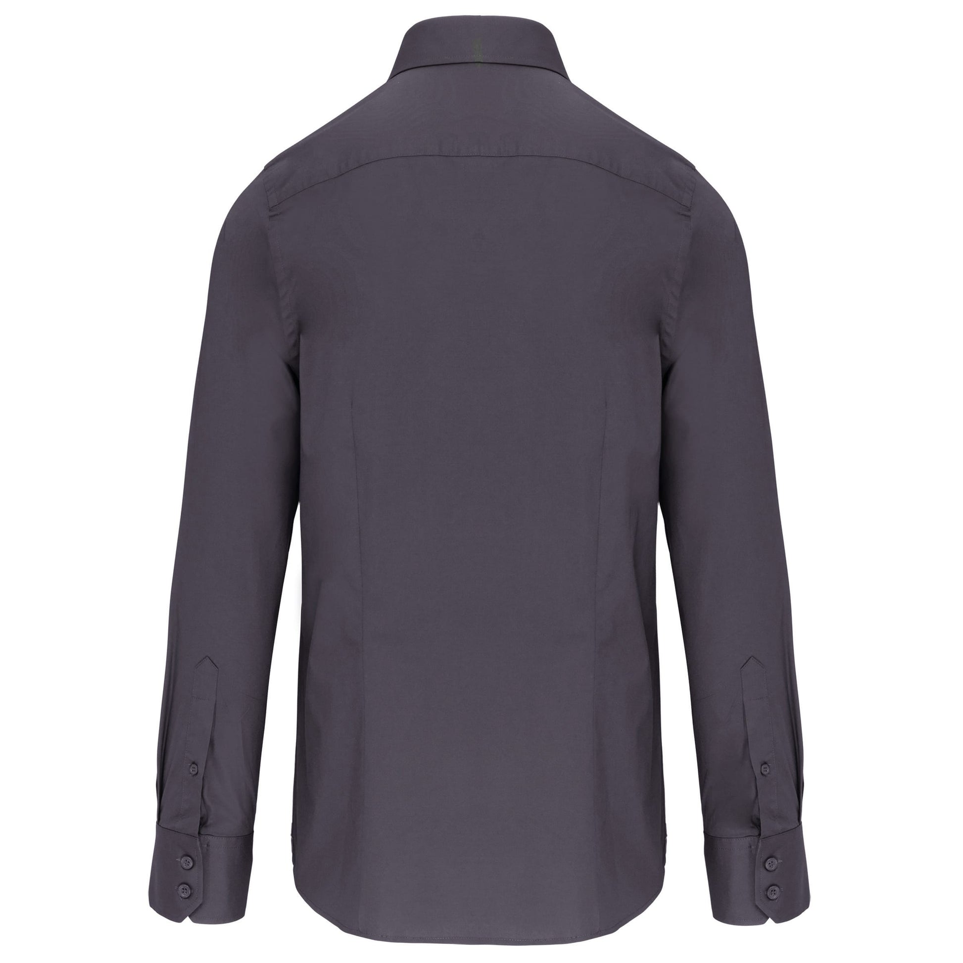 Heren stretch overhemd lange mouwen