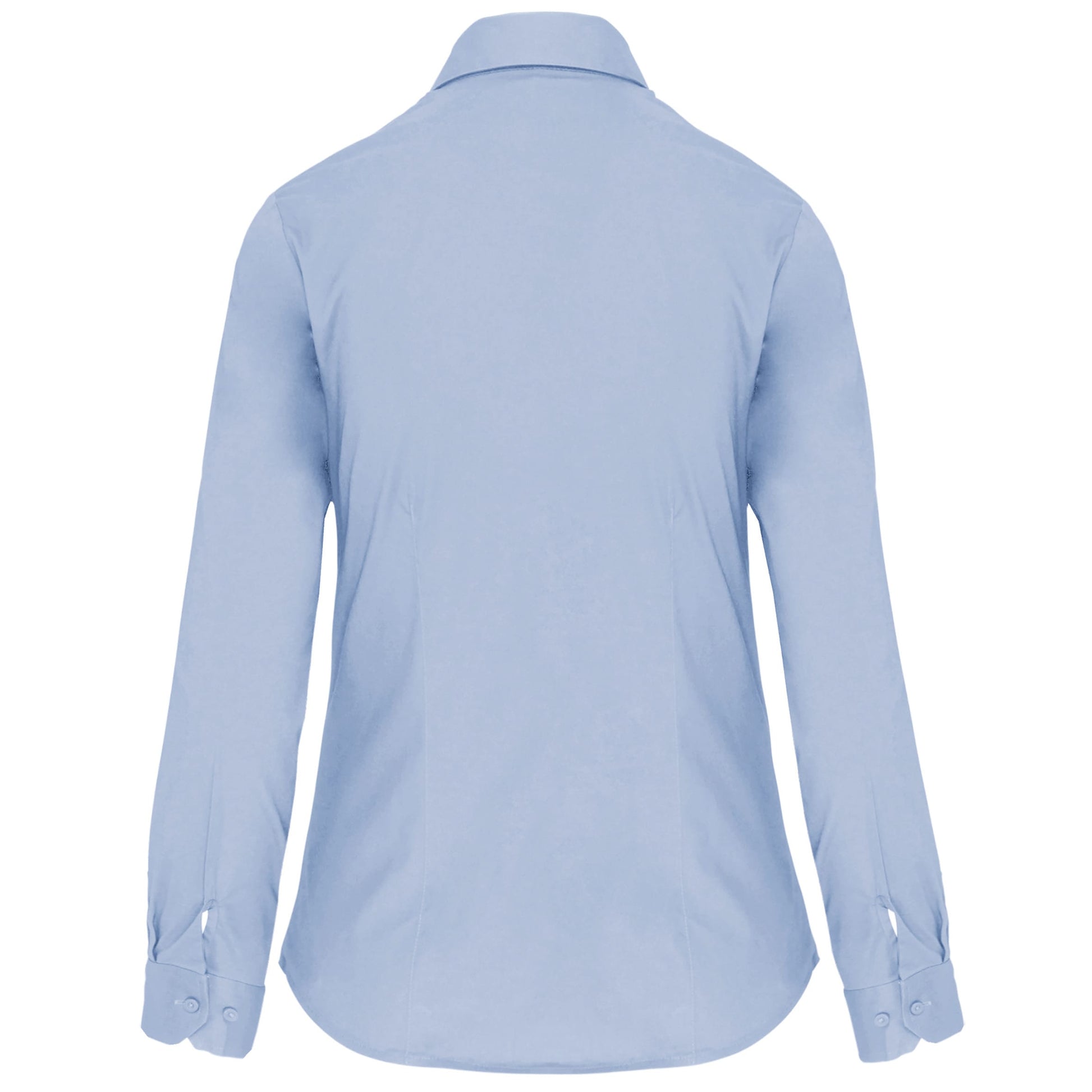 Dames stretch blouse lange mouwen