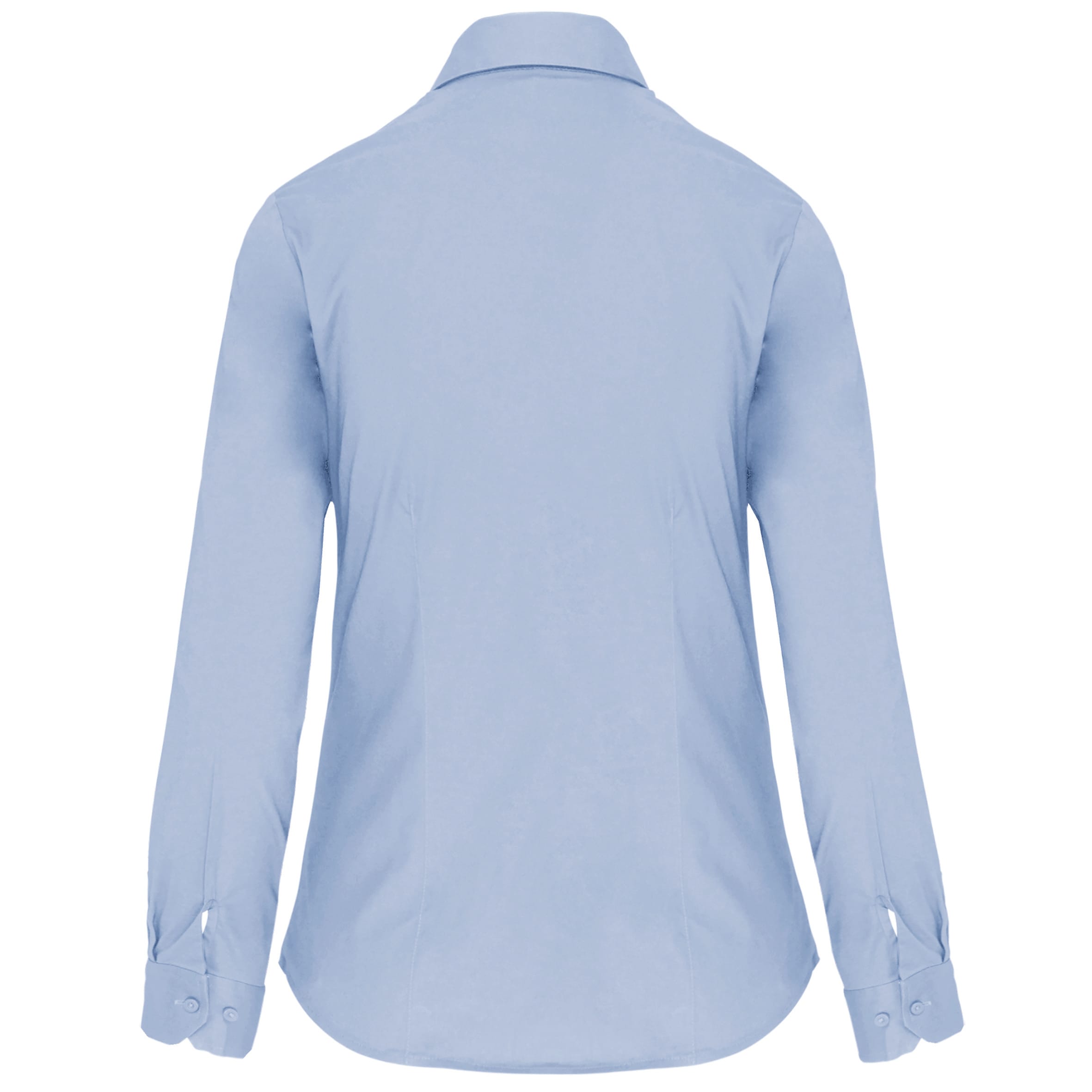 Dames stretch blouse lange mouwen